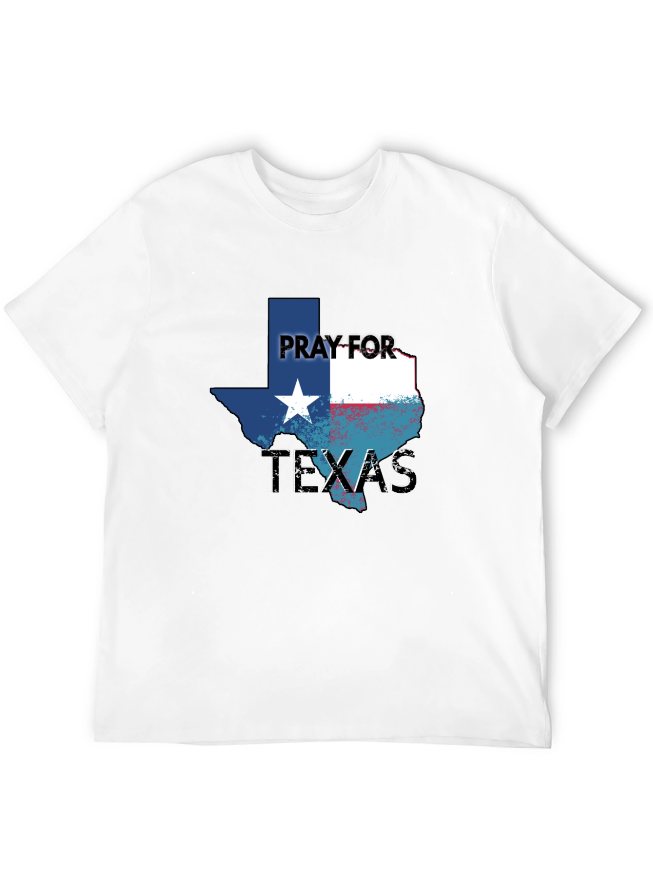 Pray For Texas Graphic T-Shirt