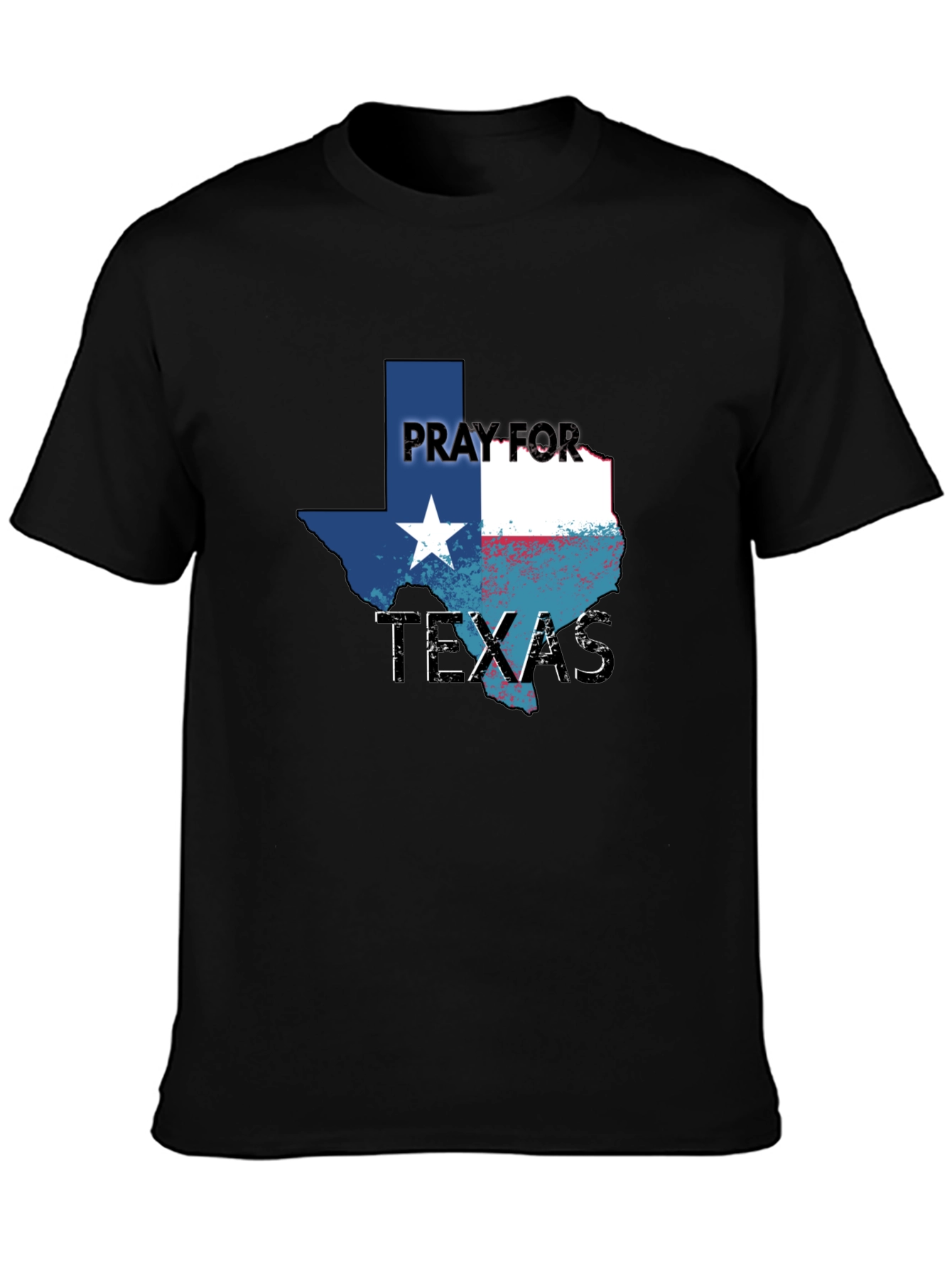 Pray For Texas Graphic T-Shirt