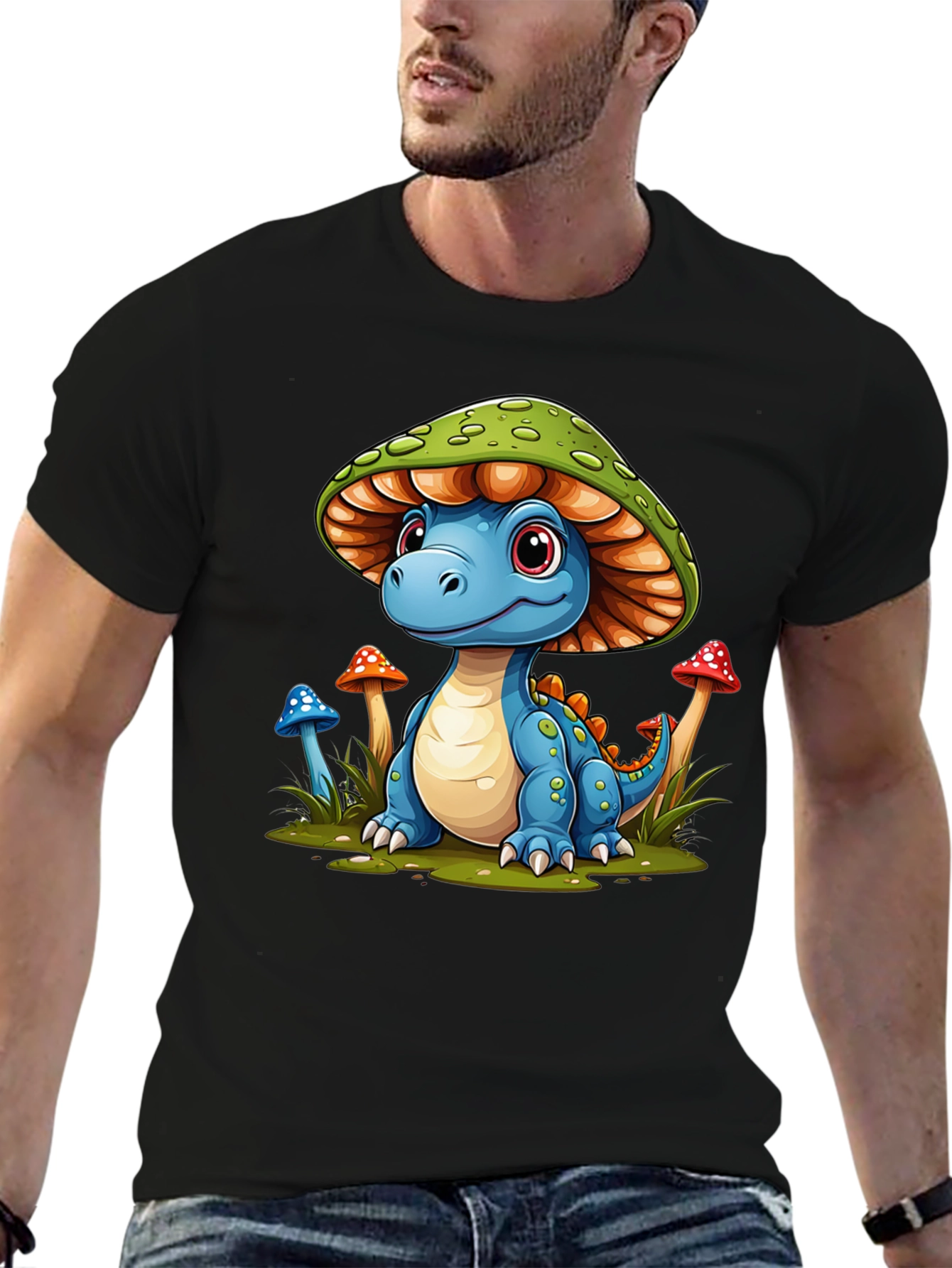 Mushroom Dino T-Shirt