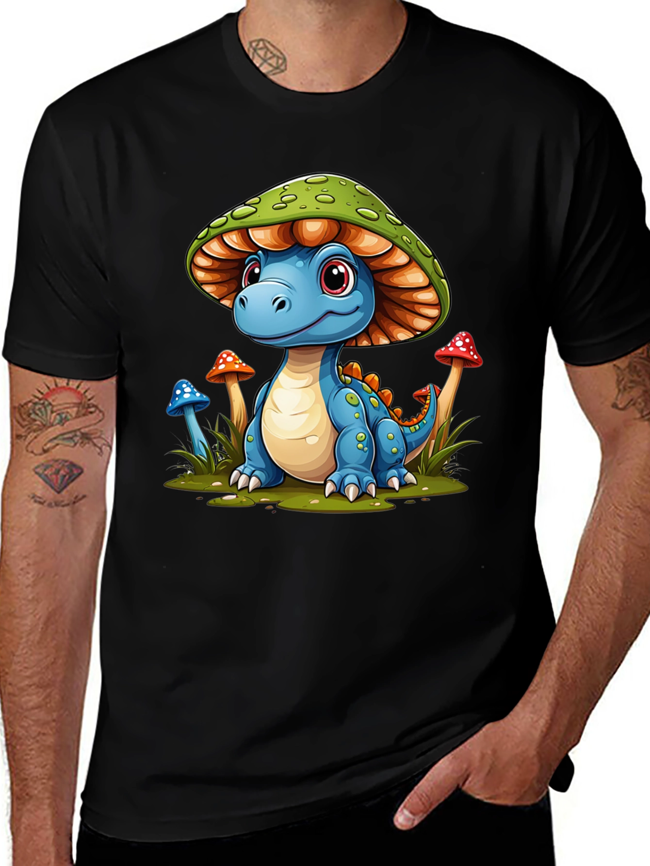 Mushroom Dino T-Shirt