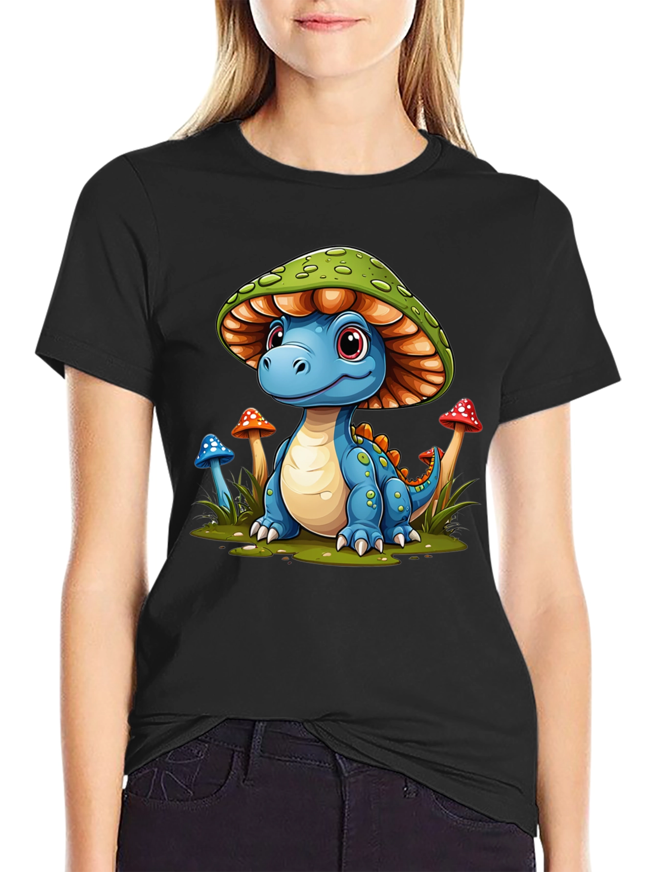 Mushroom Dino T-Shirt