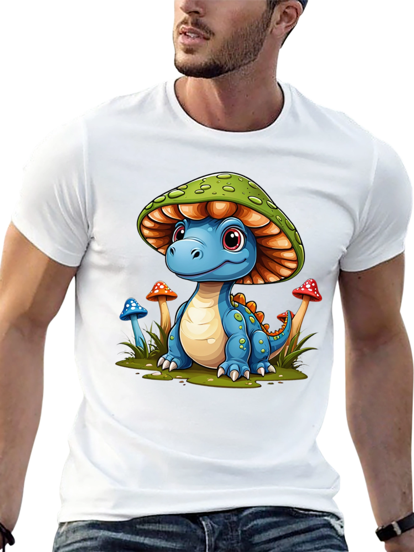 Mushroom Dino T-Shirt