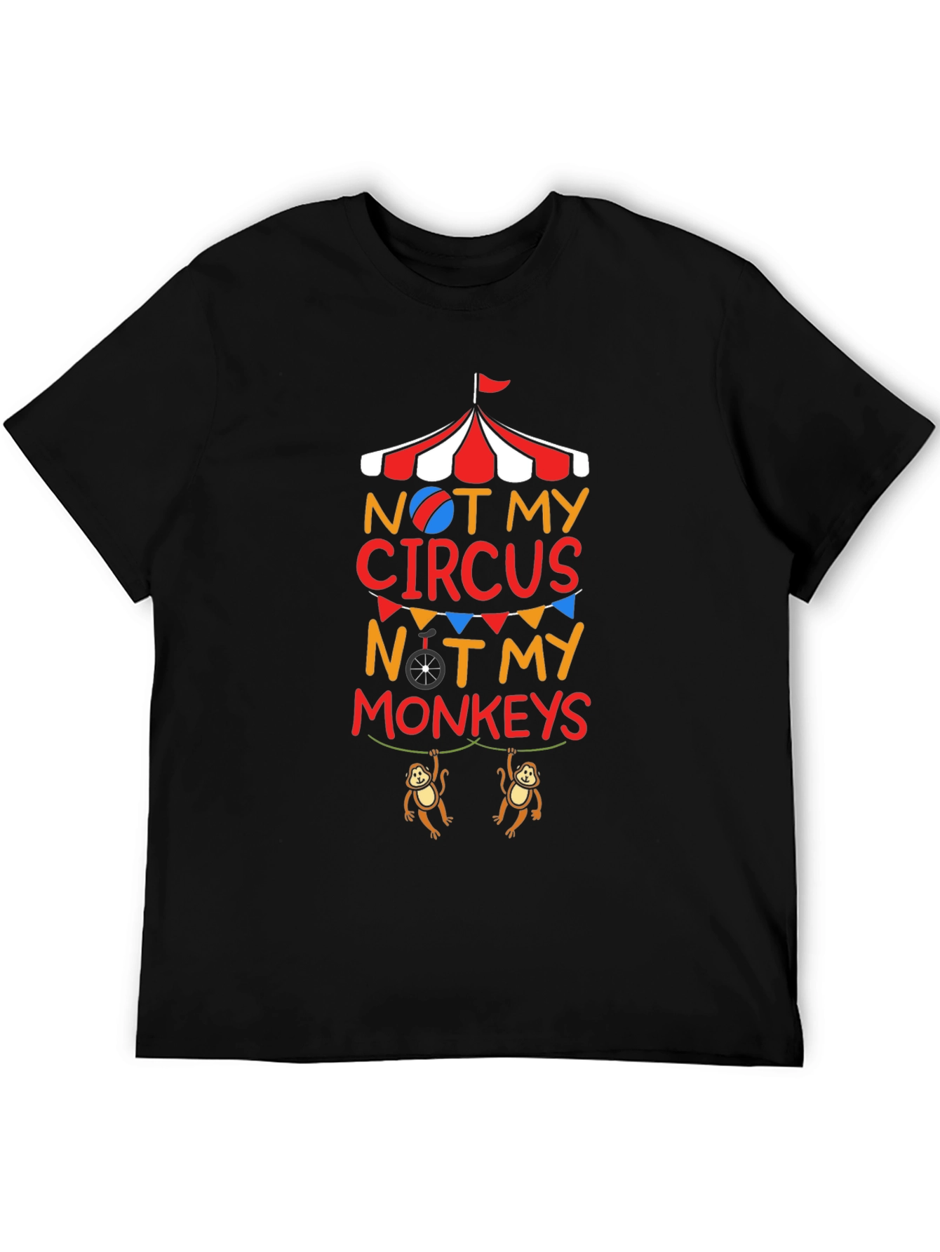 Not My Circus Not My Monkeys Graphic T-Shirt