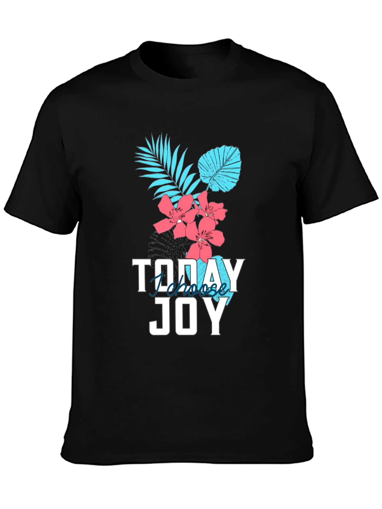 Tropical Joy Graphic Tee - Choose Joy Today