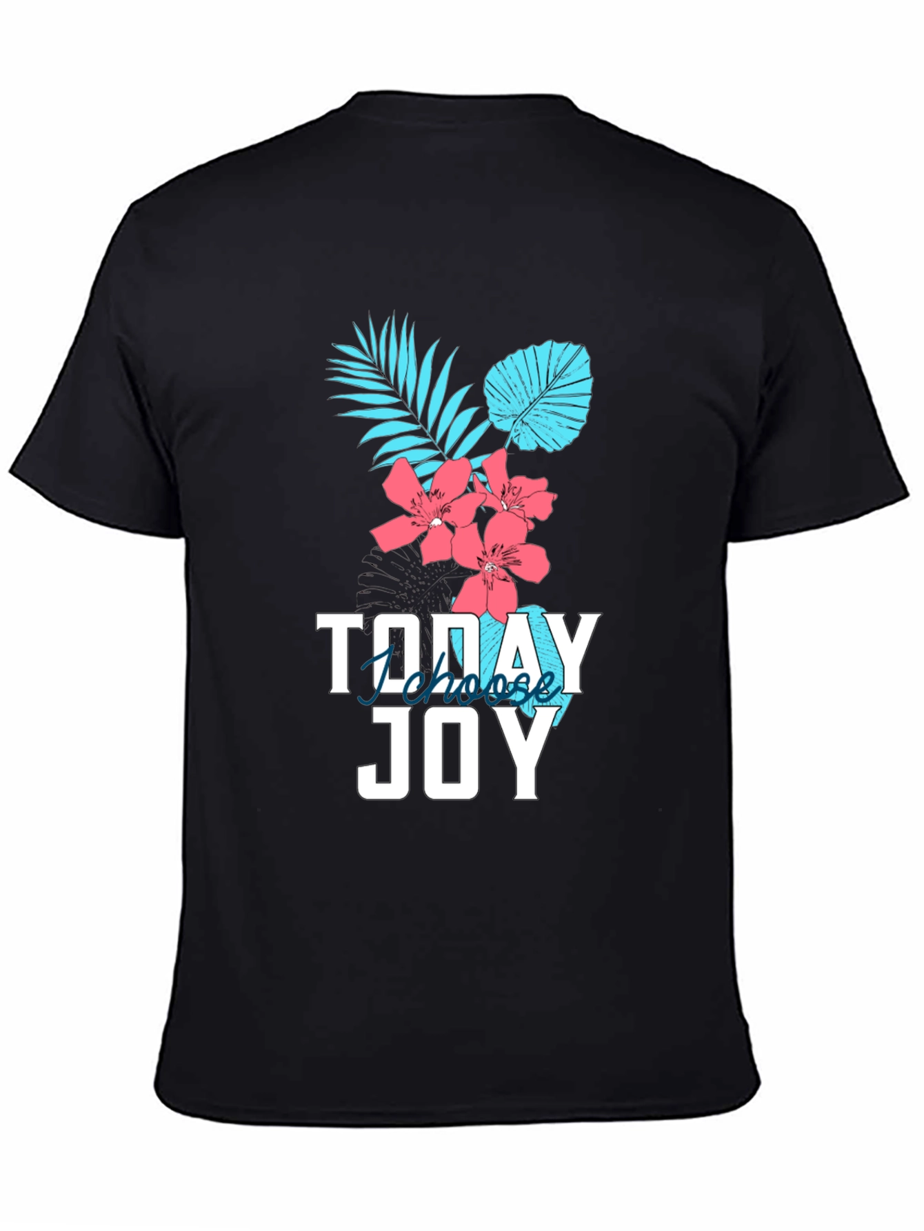 Tropical Joy Graphic Tee - Choose Joy Today