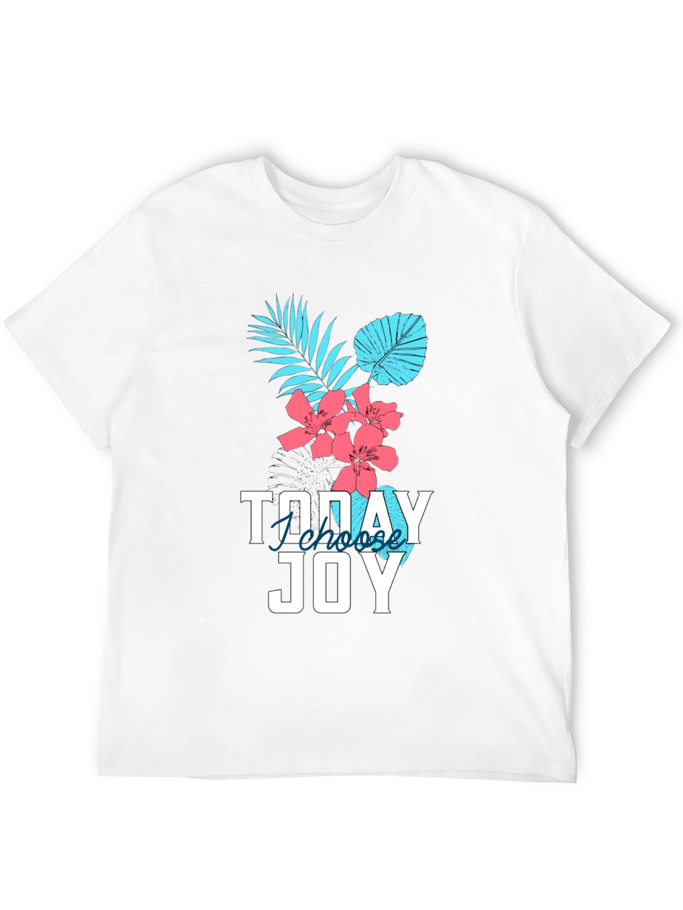Tropical Joy Graphic Tee - Choose Joy Today