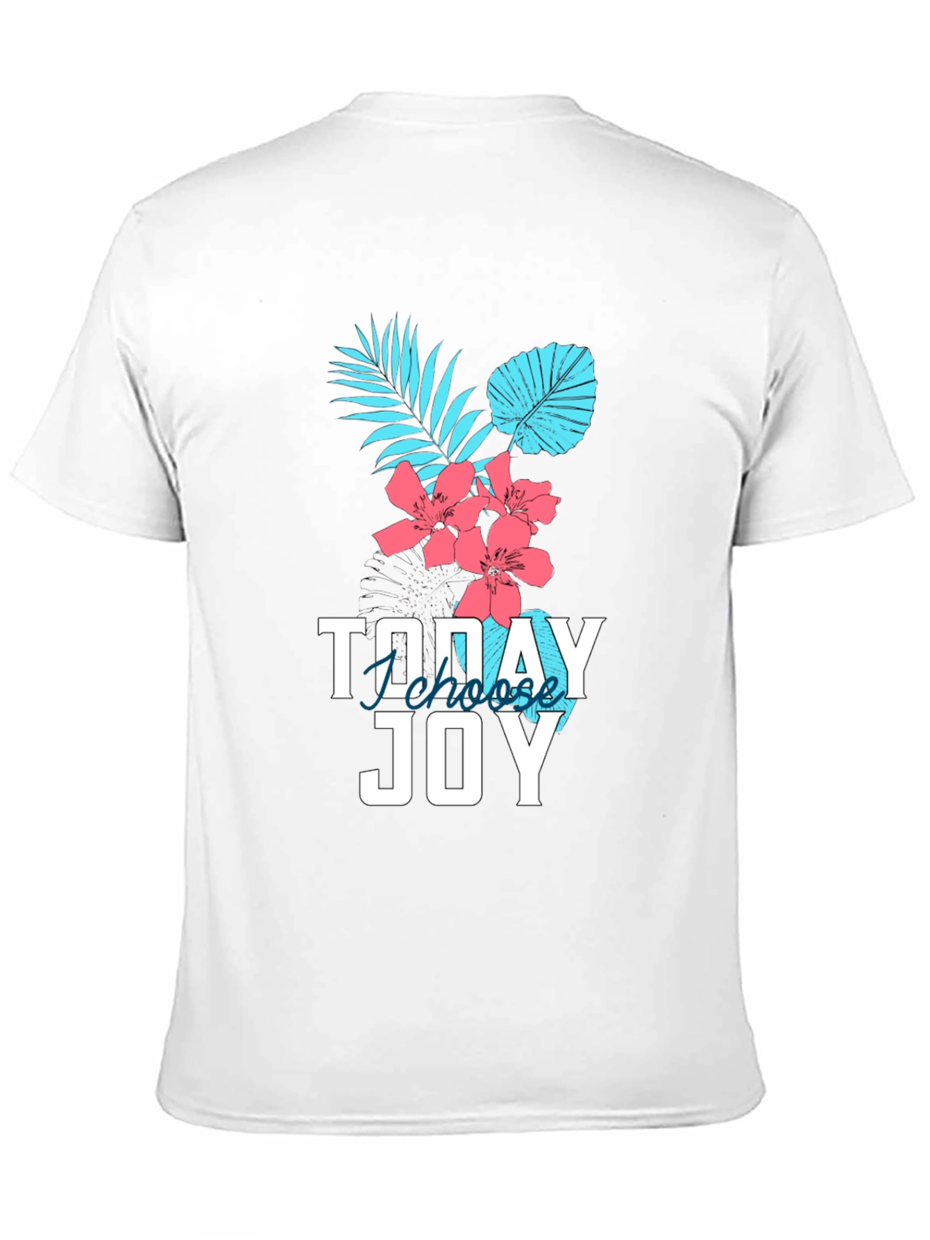 Tropical Joy Graphic Tee - Choose Joy Today