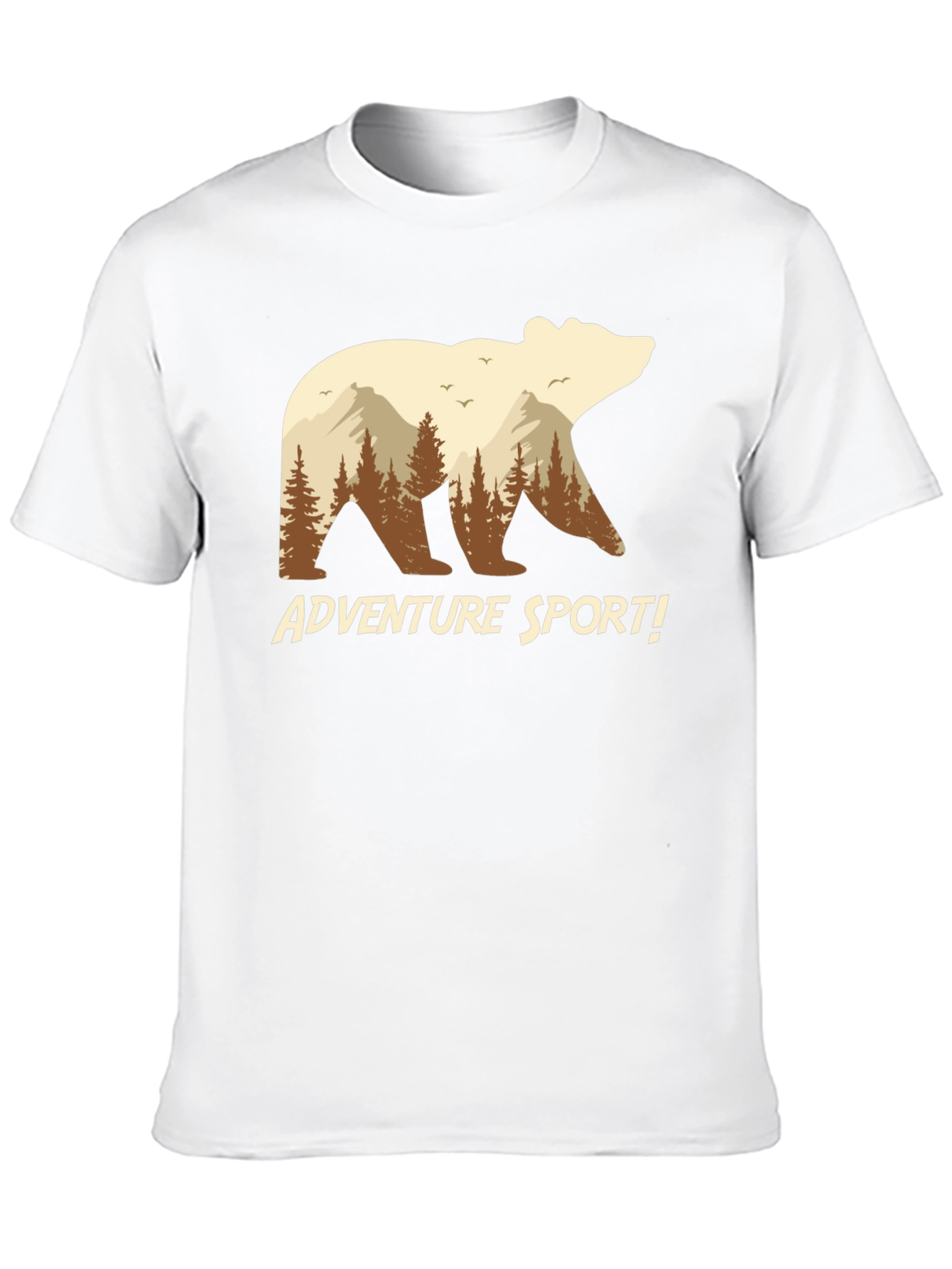 Adventure Sport Bear Graphic T-Shirt