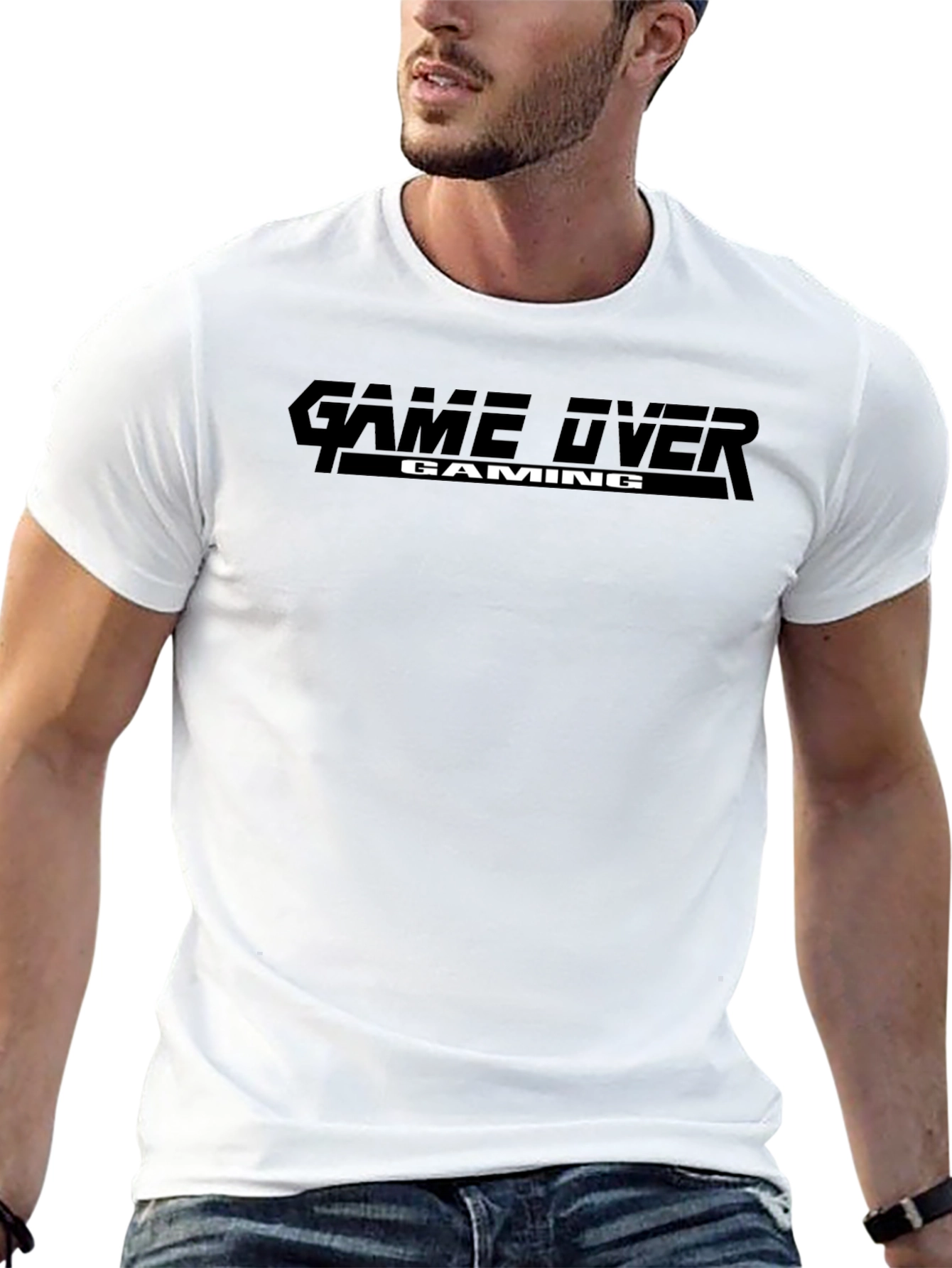 Game Over Gaming Black T-Shirt