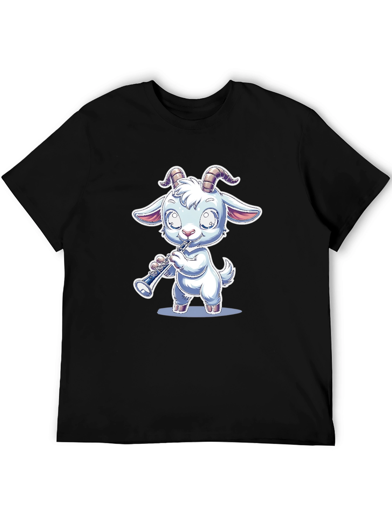 Goat Clarinet T-Shirt - Playful & Stylish