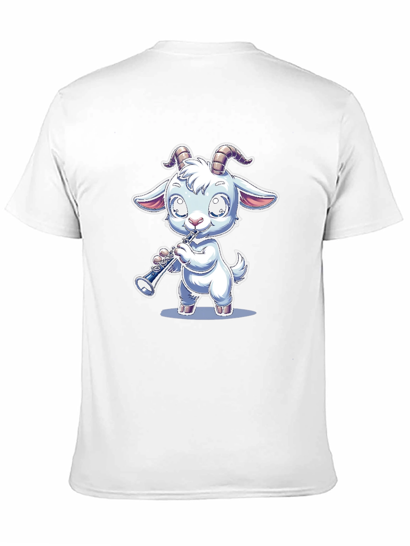Goat Clarinet T-Shirt - Playful & Stylish