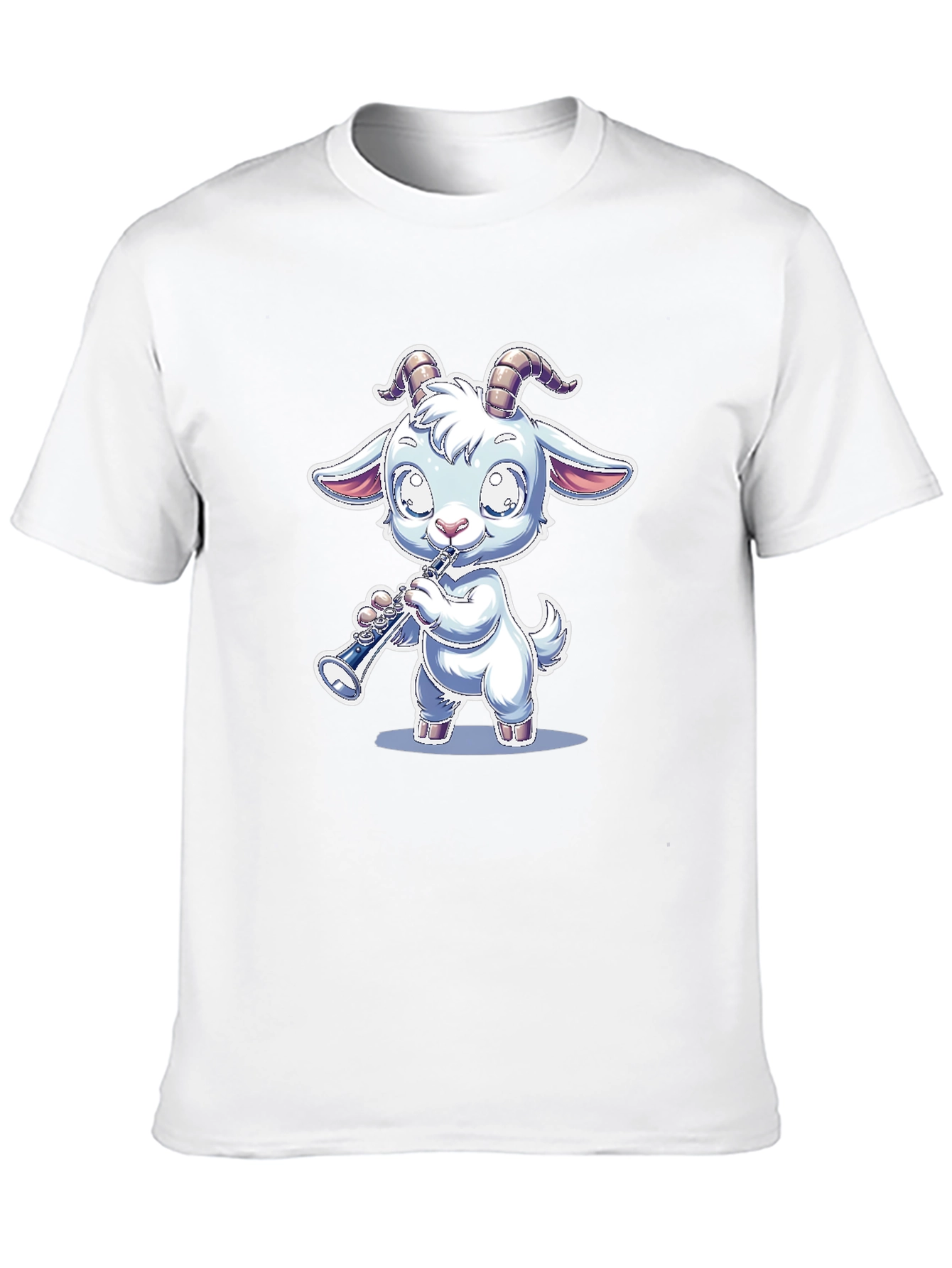 Goat Clarinet T-Shirt - Playful & Stylish