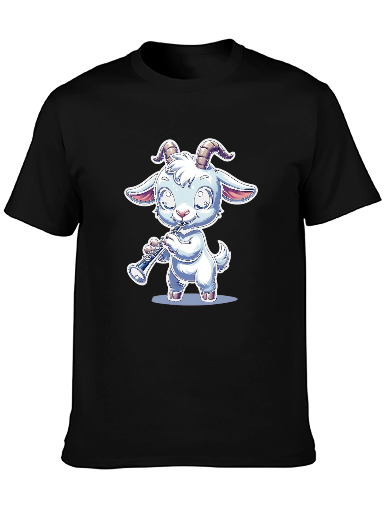 Goat Clarinet T-Shirt - Playful & Stylish