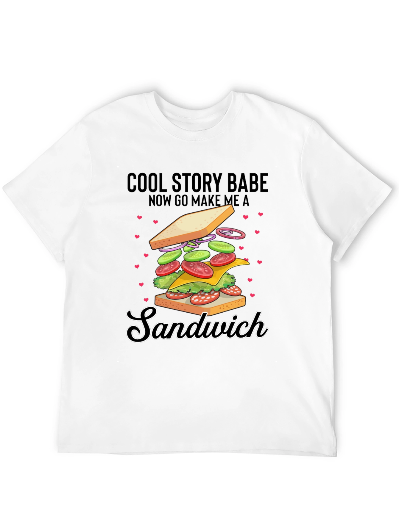 Cool Story Babe Sandwich Graphic Tee
