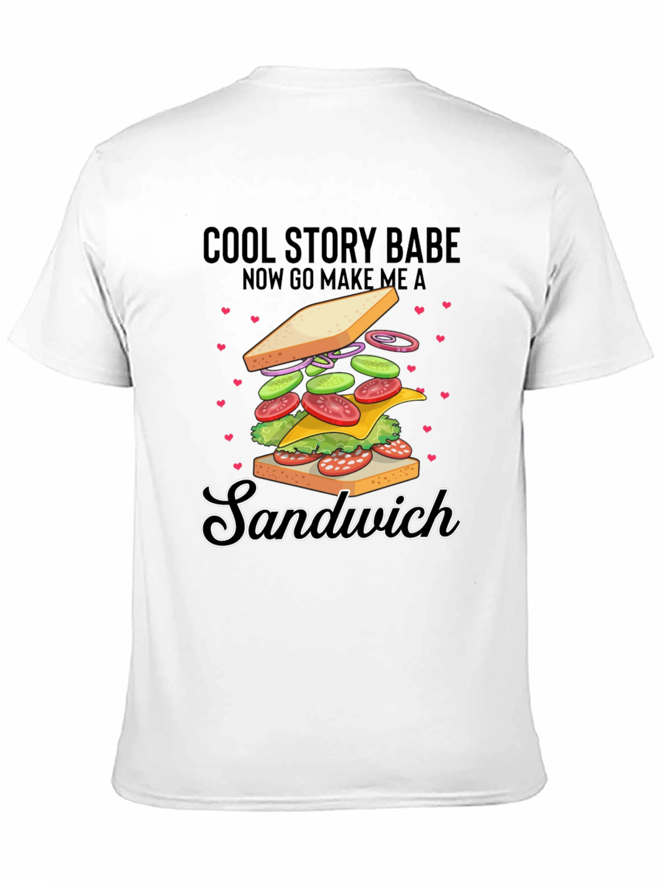 Cool Story Babe Sandwich Graphic Tee