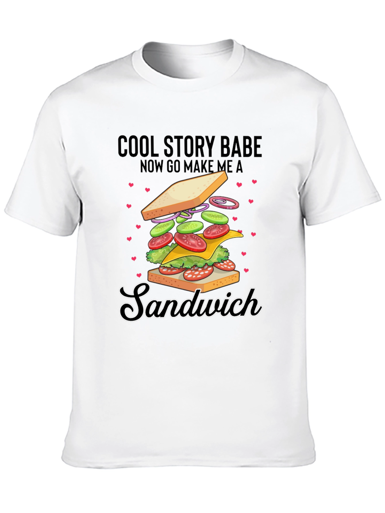 Cool Story Babe Sandwich Graphic Tee
