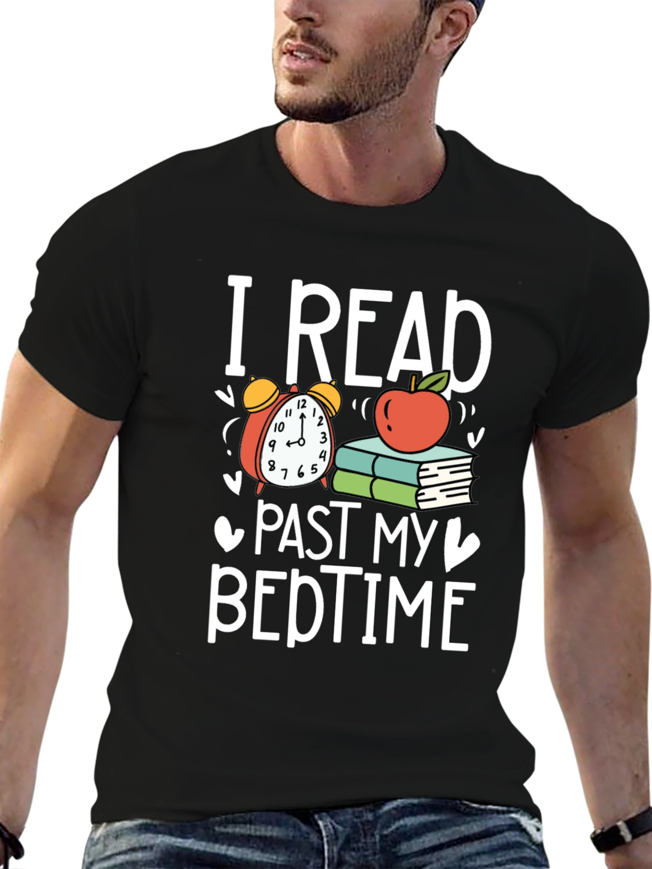 I Read Past My Bedtime Graphic Tee
