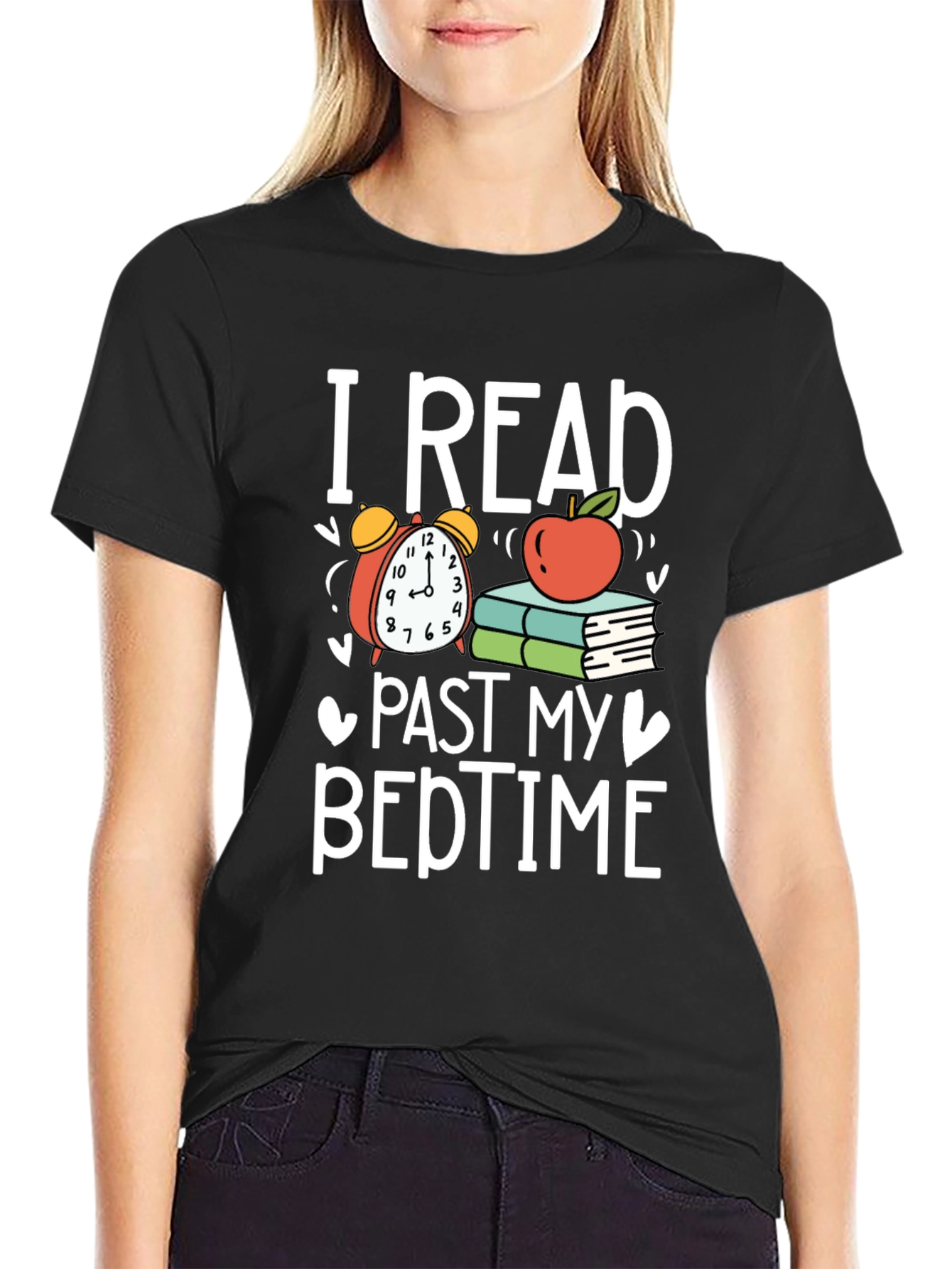 I Read Past My Bedtime Graphic Tee