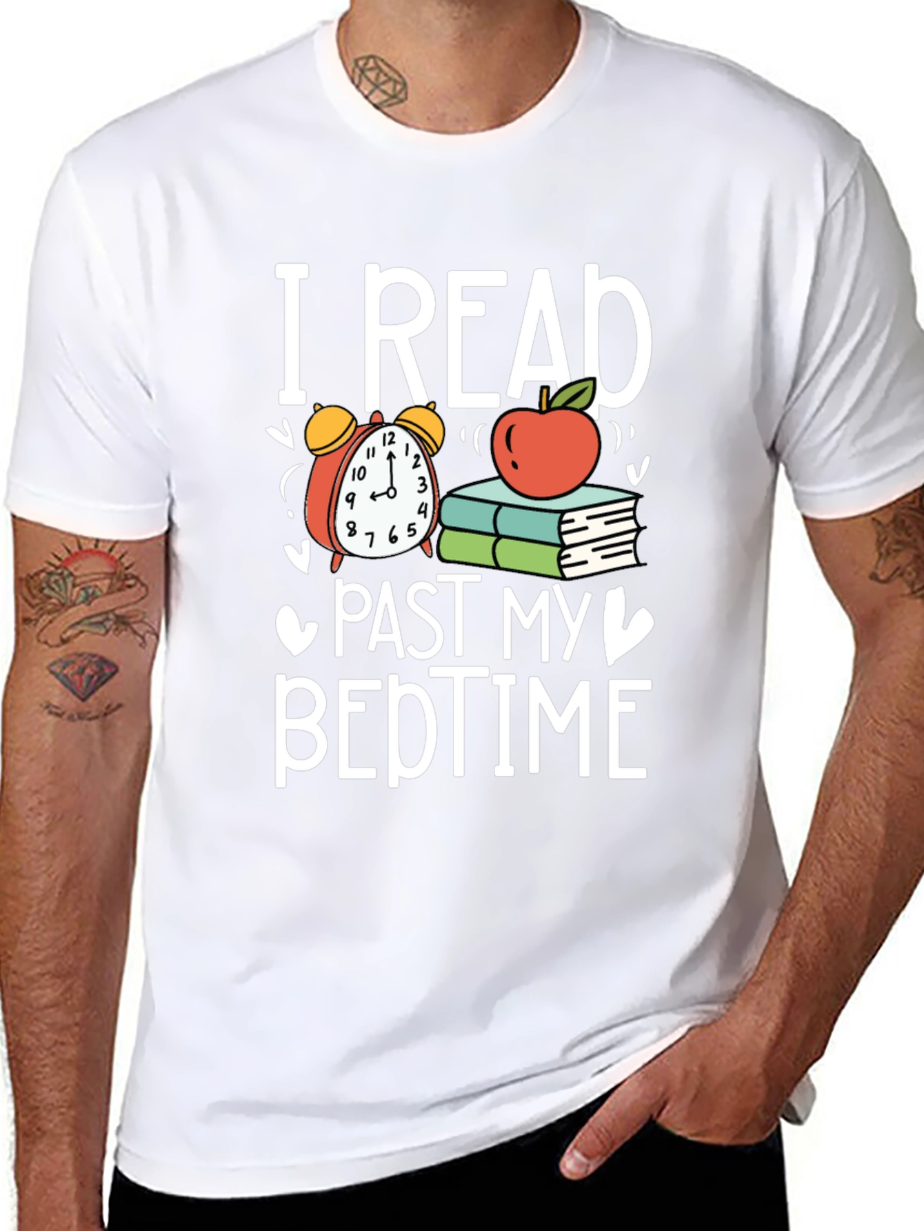 I Read Past My Bedtime Graphic Tee