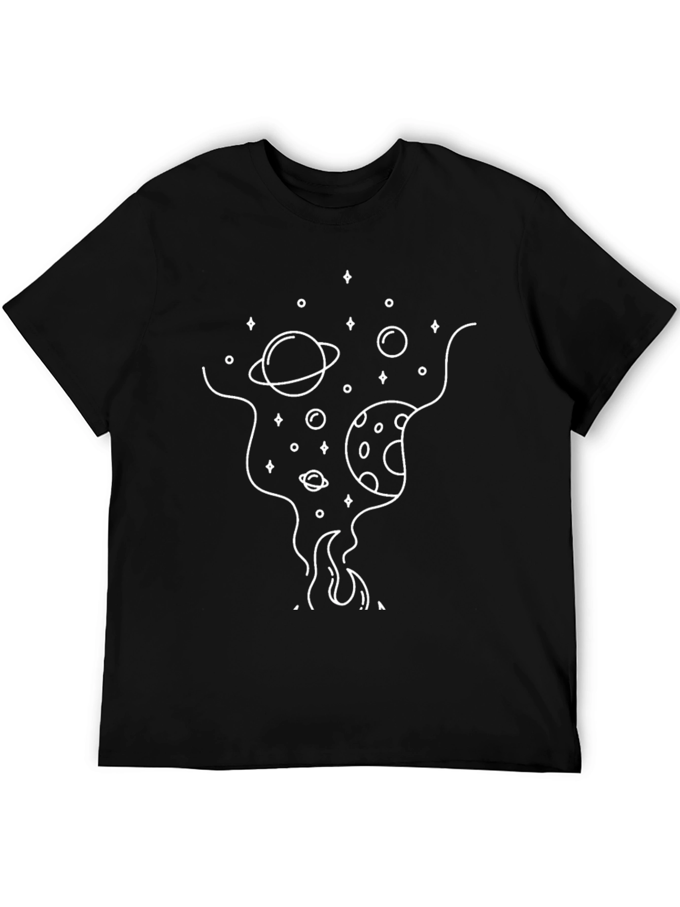 Cosmic Dream Black T-Shirt