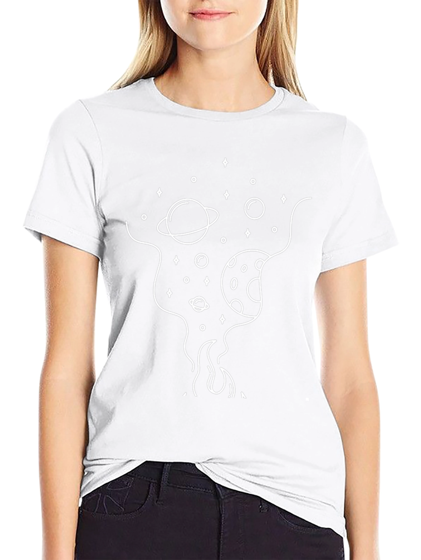 Cosmic Dream Black T-Shirt