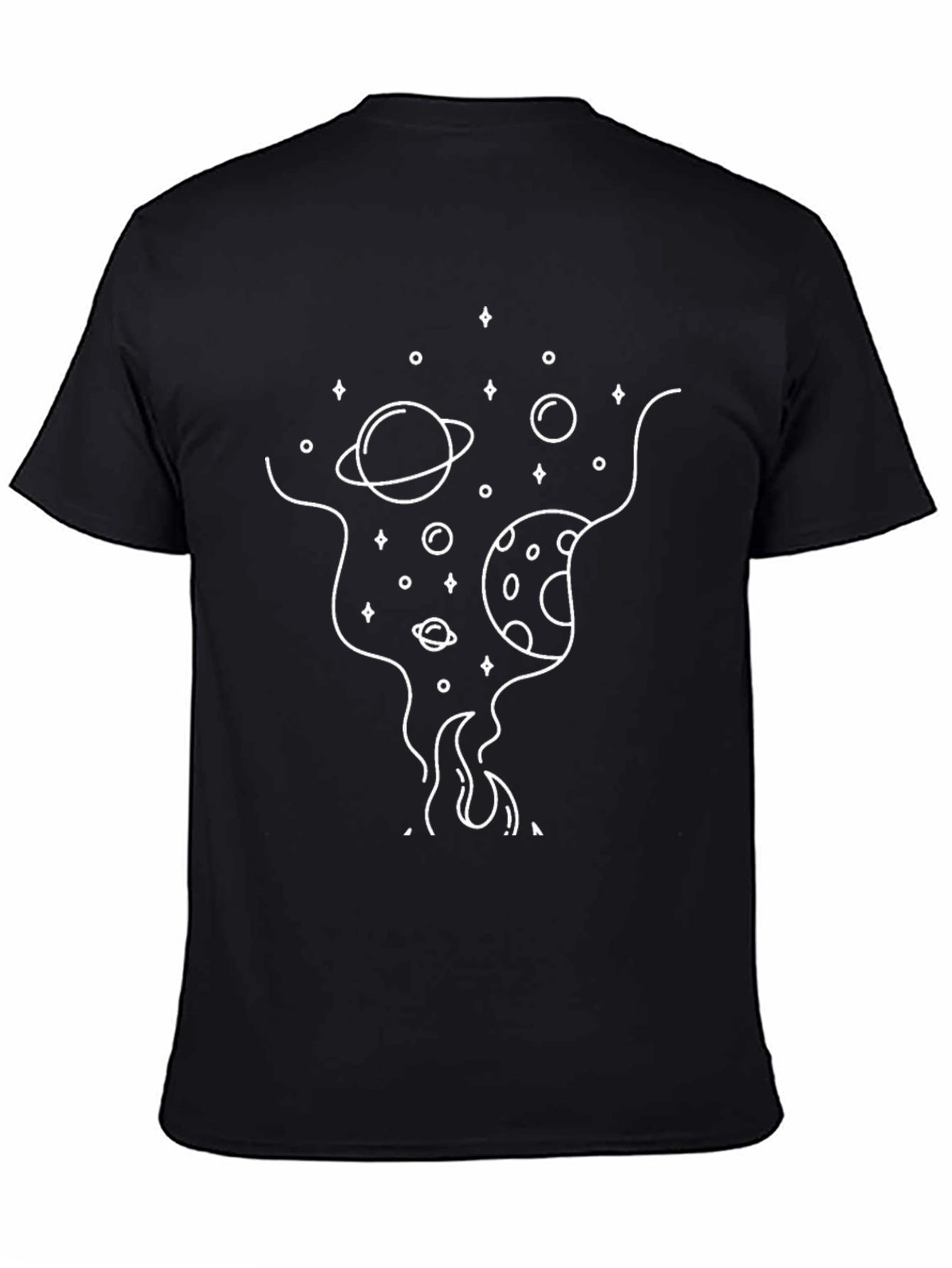 Cosmic Dream Black T-Shirt
