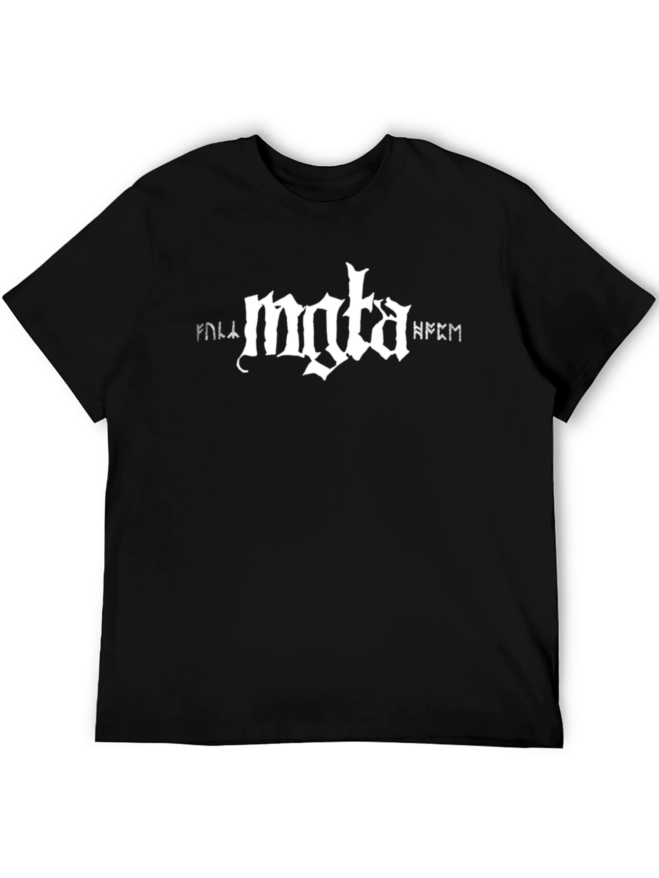MGŁA T-Shirt - Black Metal Band Tee