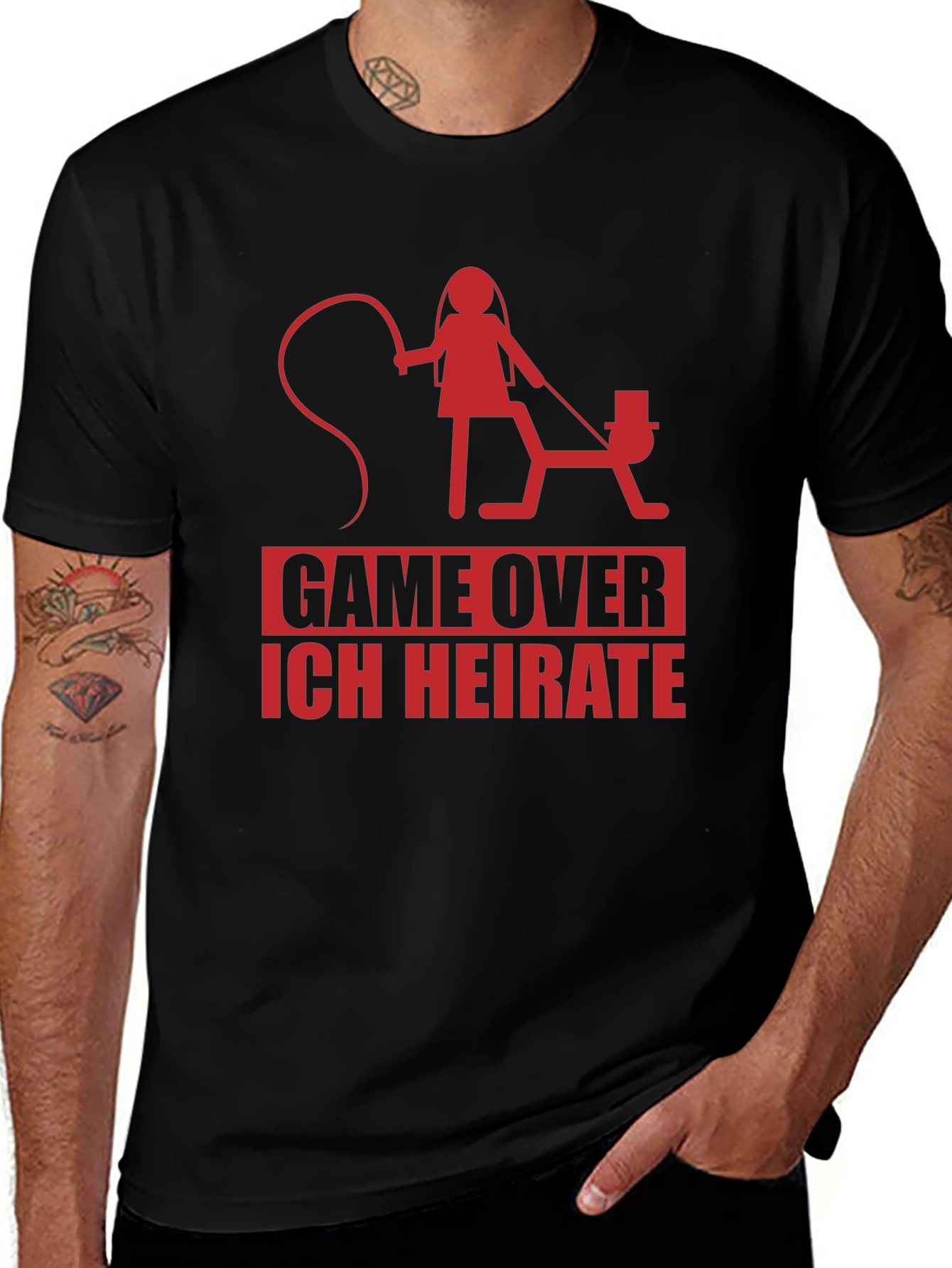 Game Over Groom T-Shirt - Wedding Humor