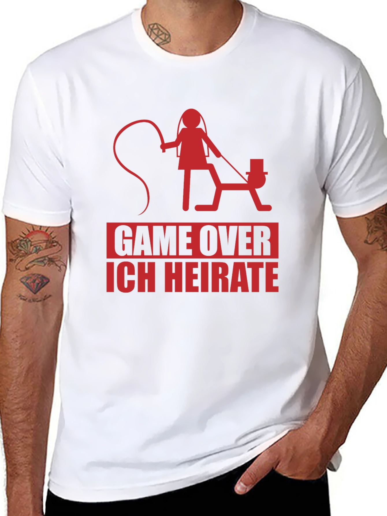 Game Over Groom T-Shirt - Wedding Humor
