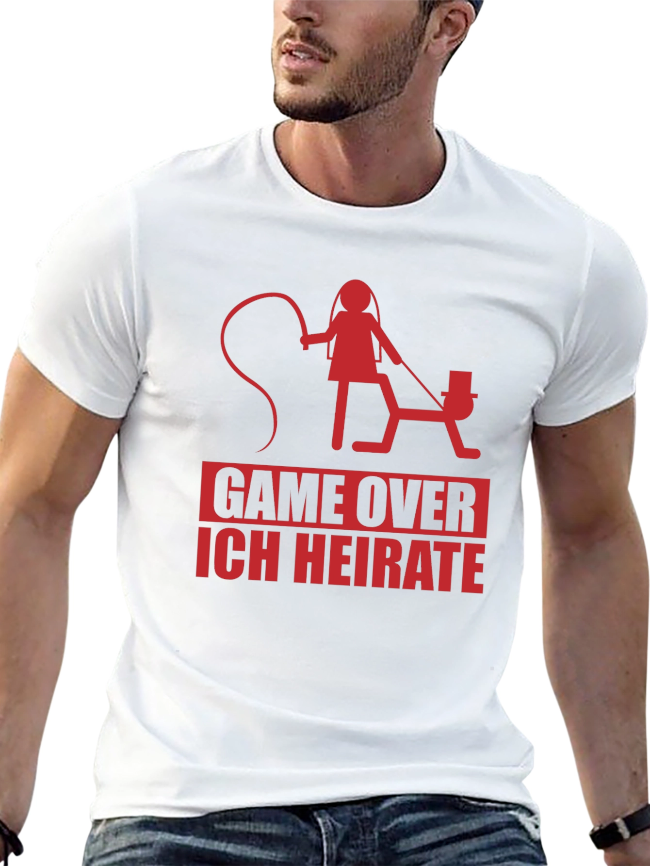 Game Over Groom T-Shirt - Wedding Humor