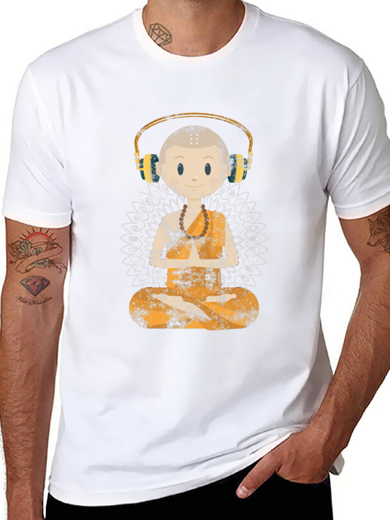 Meditating Monk T-Shirt