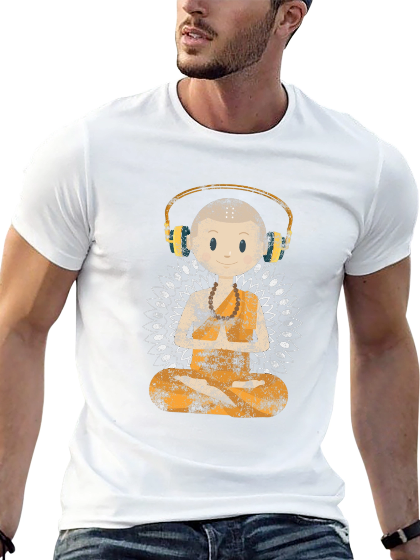Meditating Monk T-Shirt