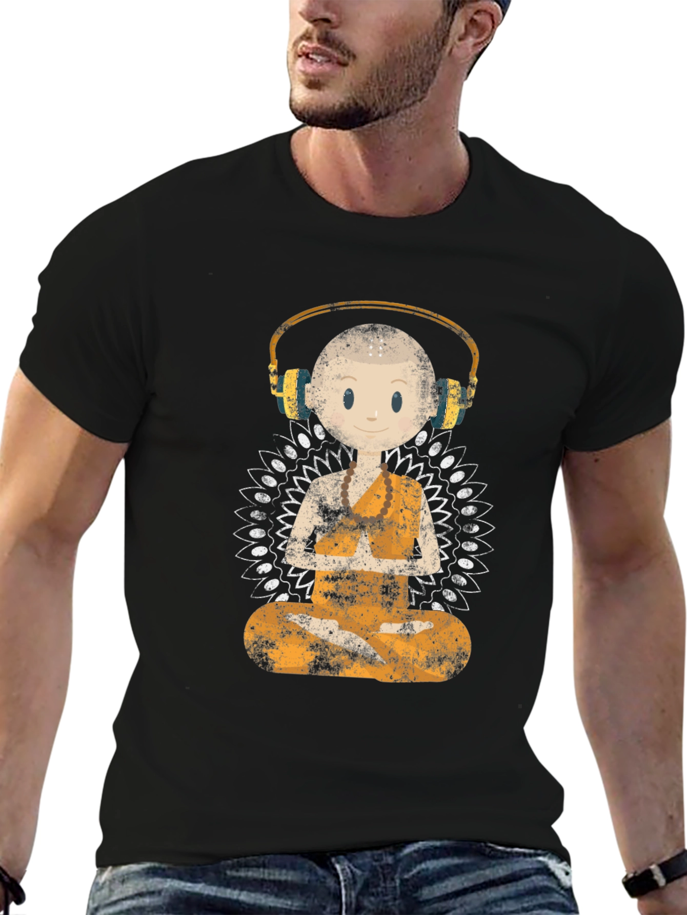 Meditating Monk T-Shirt