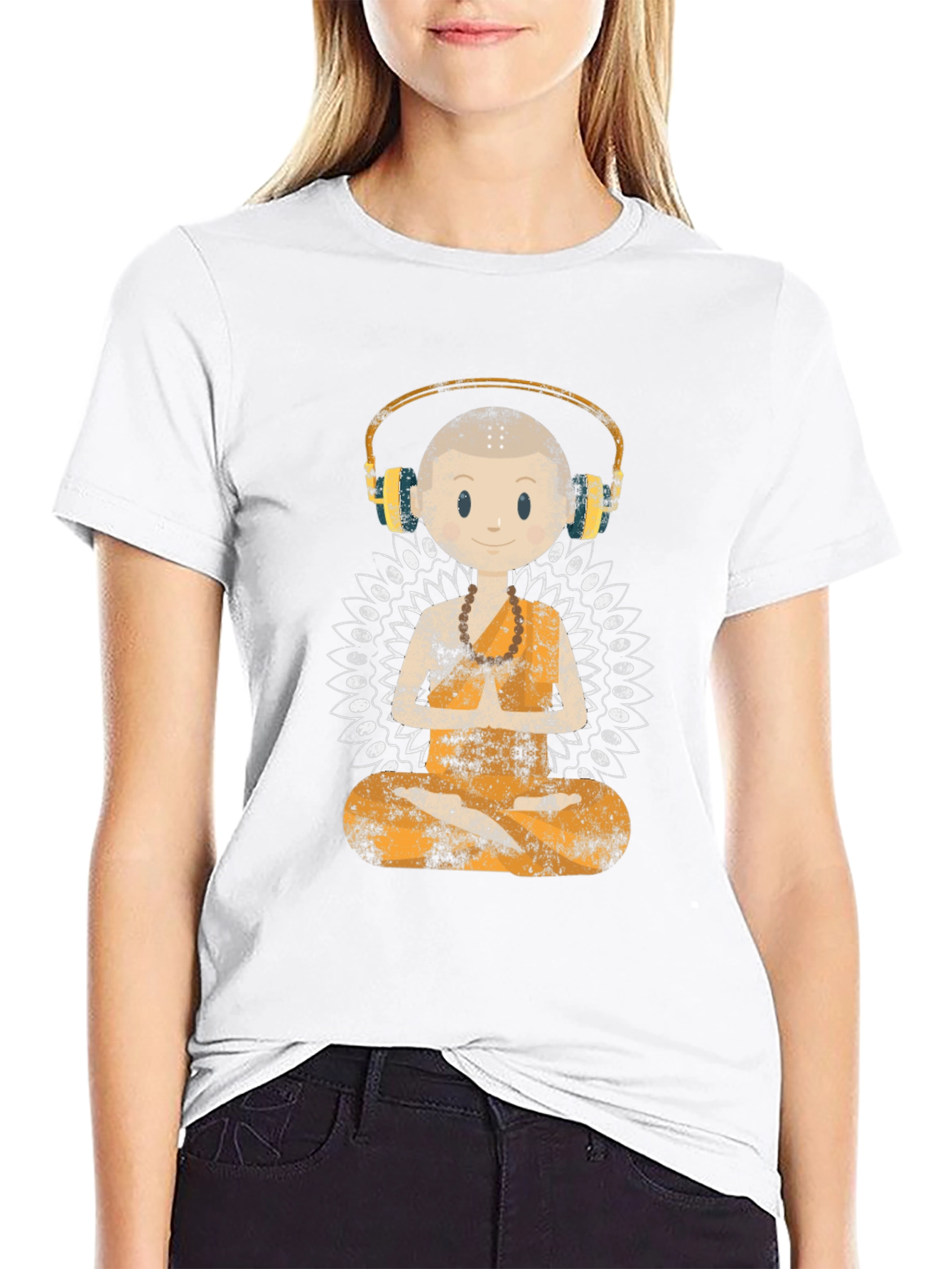 Meditating Monk T-Shirt