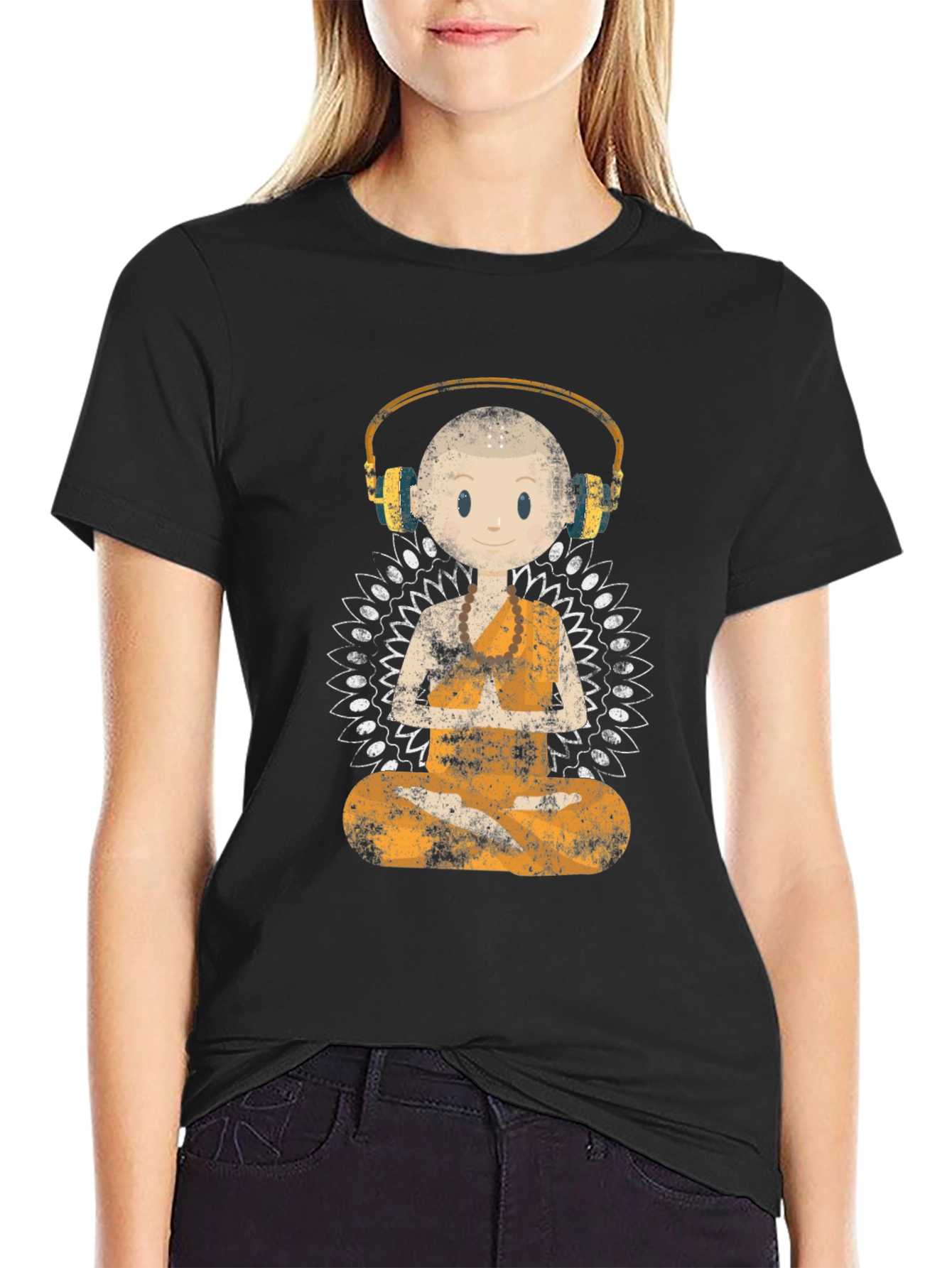 Meditating Monk T-Shirt