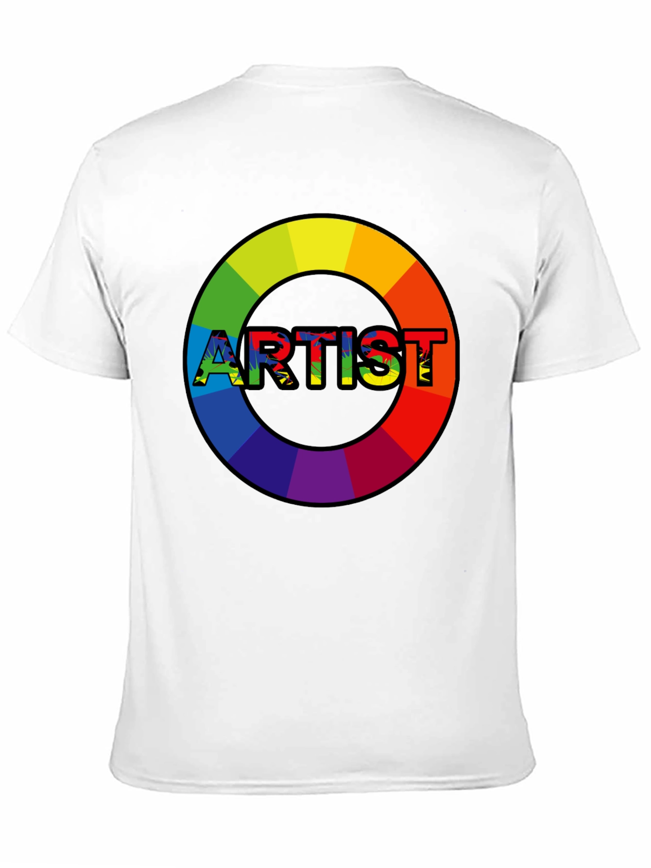 Rainbow Artist T-Shirt - Express Your Creativity!