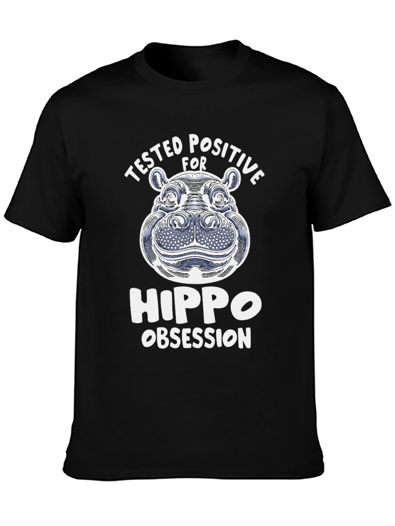 Hippo Obsession T-Shirt - Cute Animal Lover Tee
