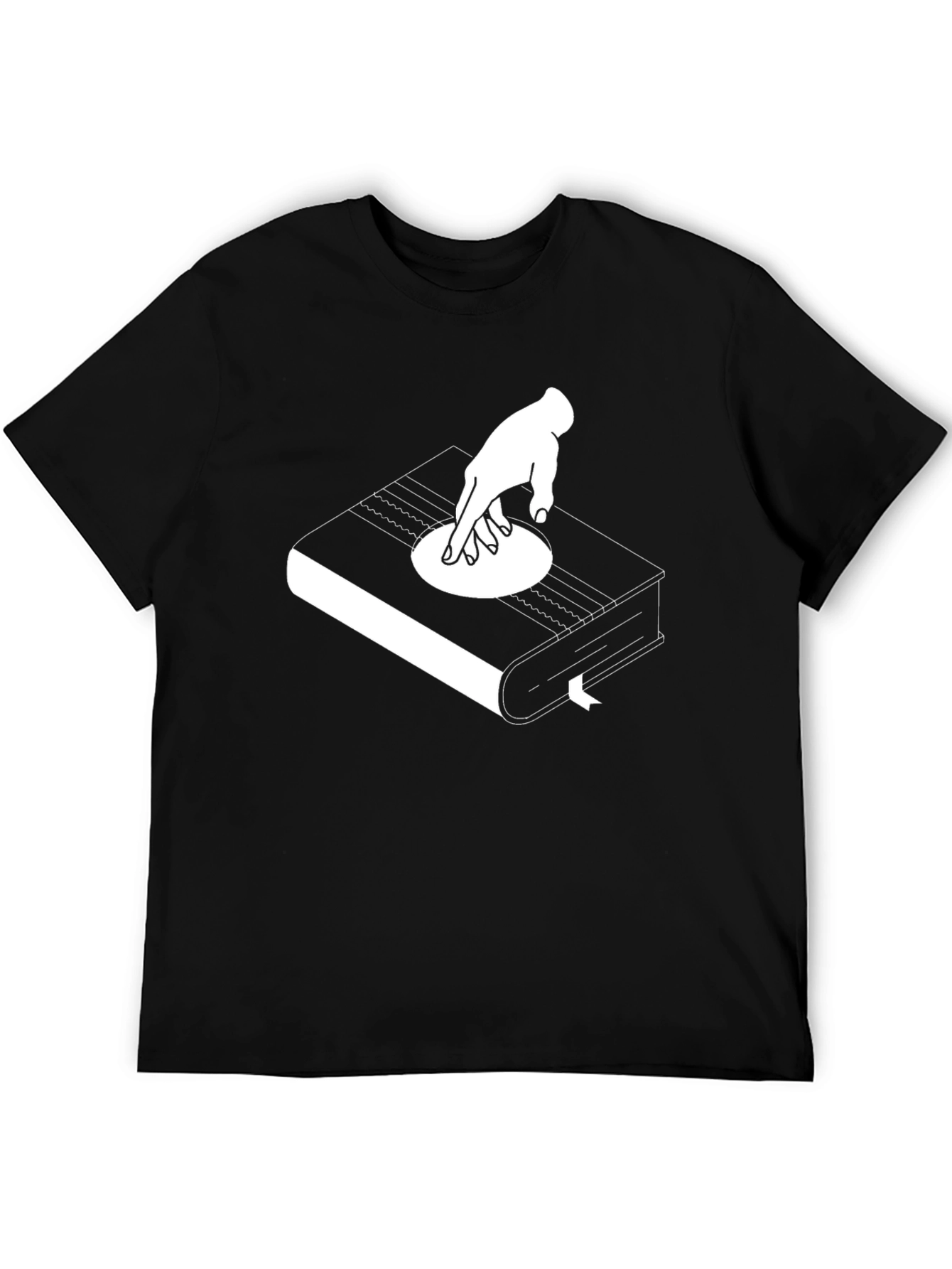 DJ Bookworm T-Shirt - Spin Your Knowledge