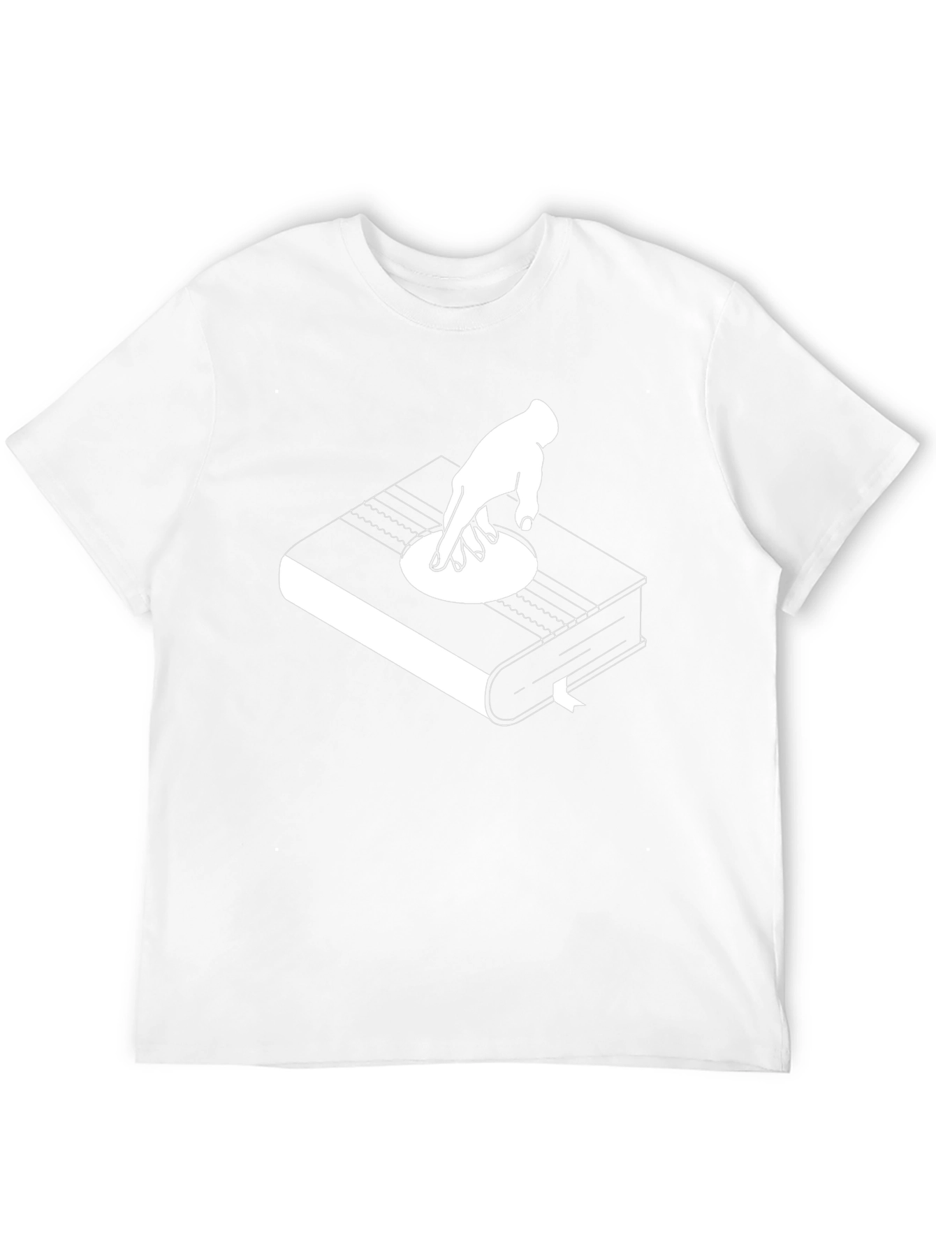DJ Bookworm T-Shirt - Spin Your Knowledge