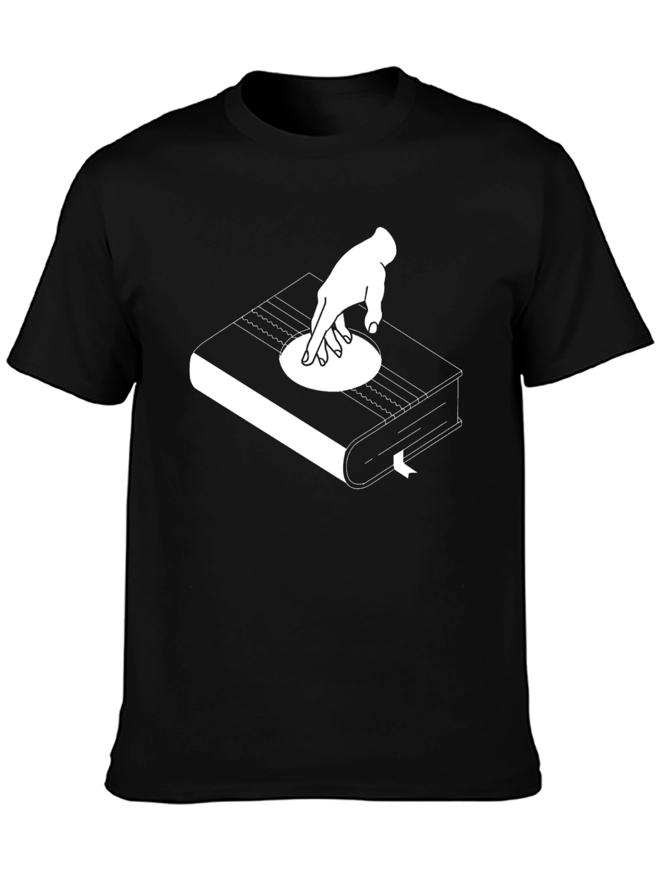 DJ Bookworm T-Shirt - Spin Your Knowledge