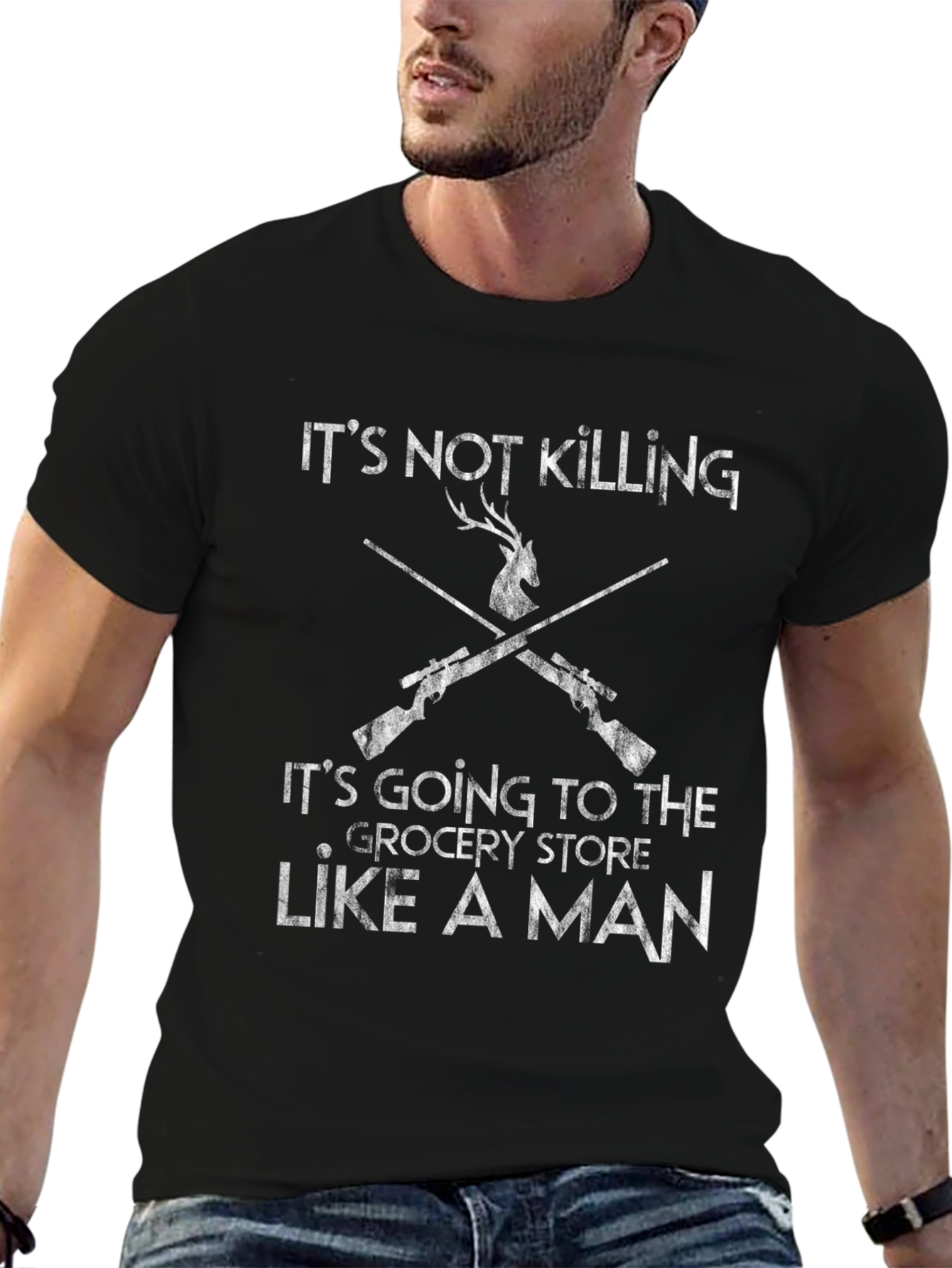 Its Not Killing Its Grocery Shopping T-Shirt