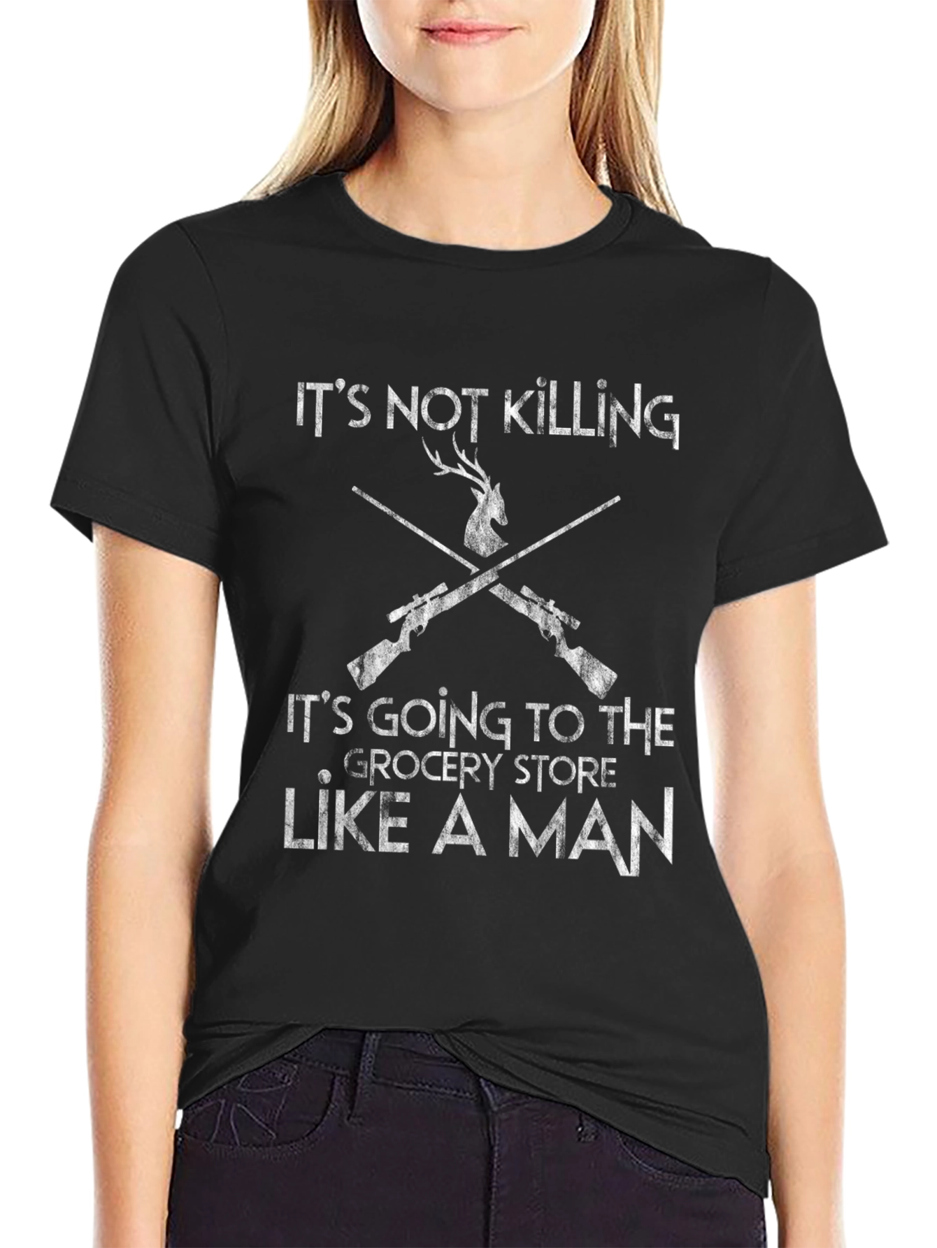 Its Not Killing Its Grocery Shopping T-Shirt