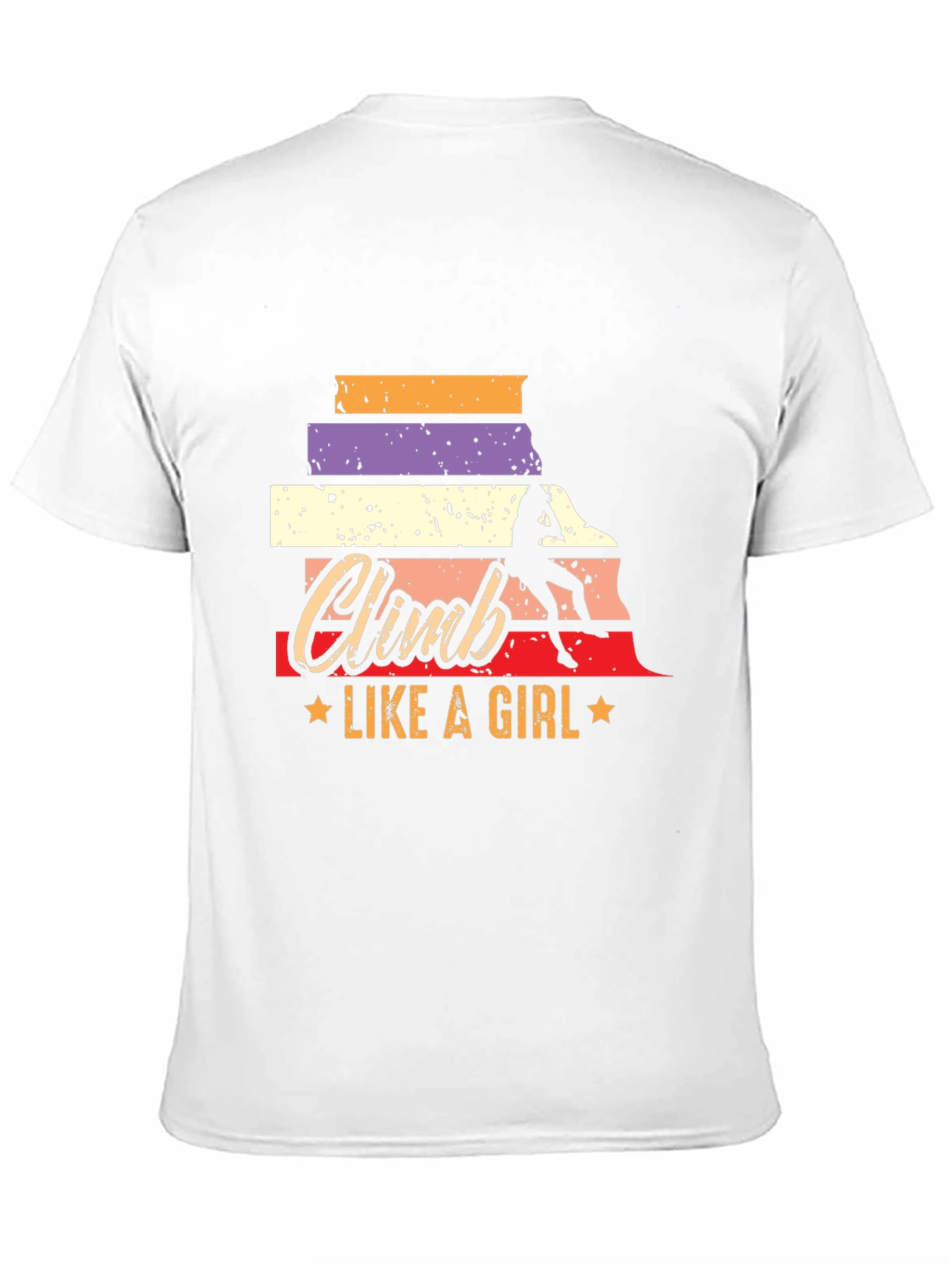Climb Like A Girl T-Shirt - Rock Climbing Tee