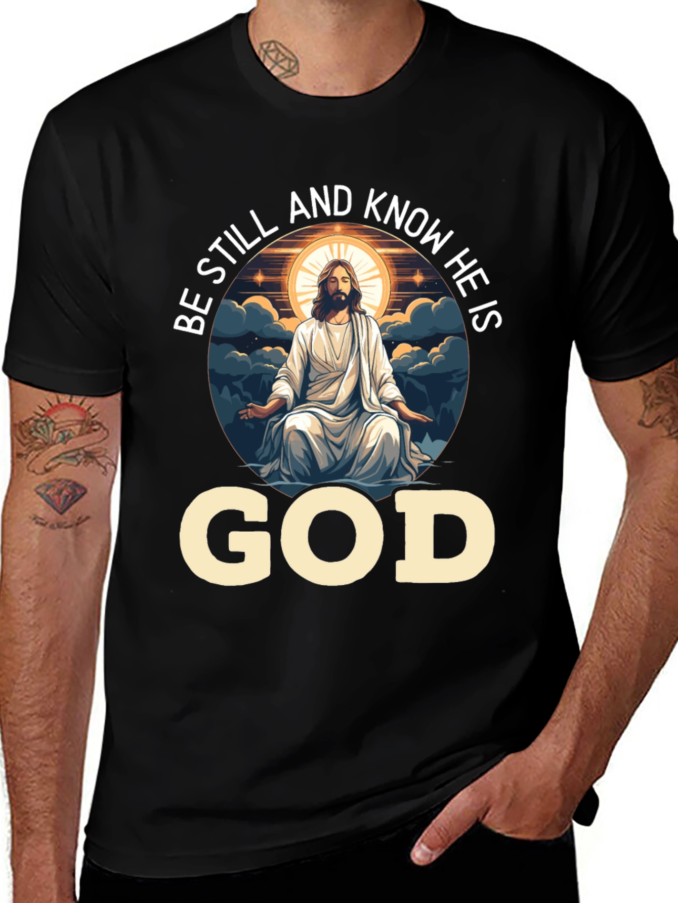 Be Still and Know He Is God Tee