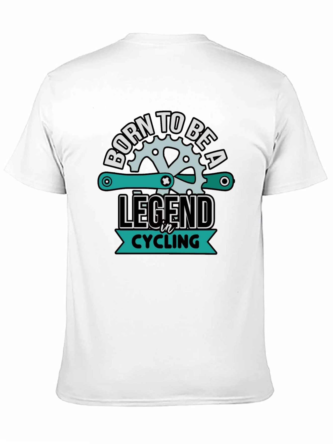 Born to be a Legend Cycling Graphic Tee