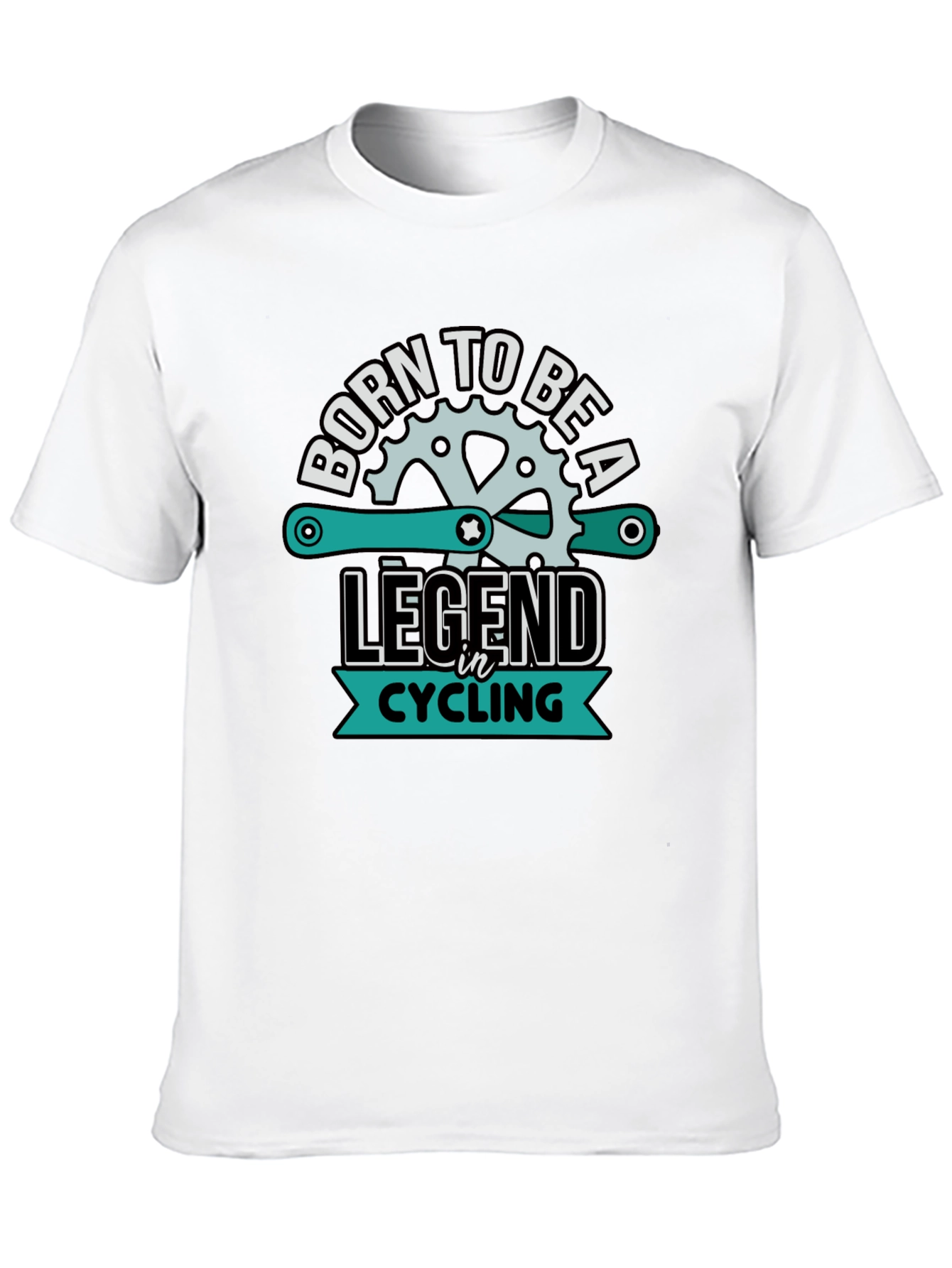 Born to be a Legend Cycling Graphic Tee