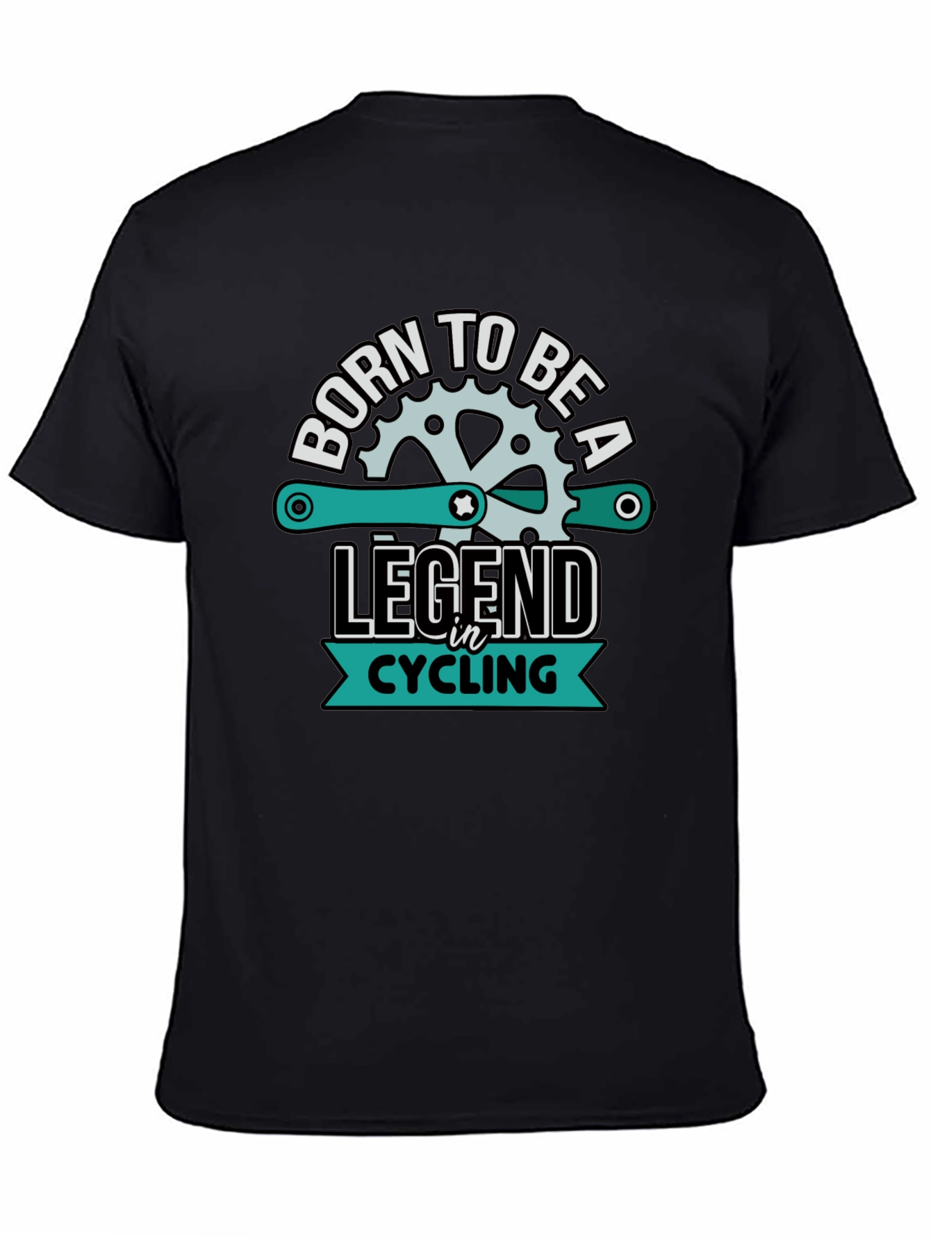 Born to be a Legend Cycling Graphic Tee