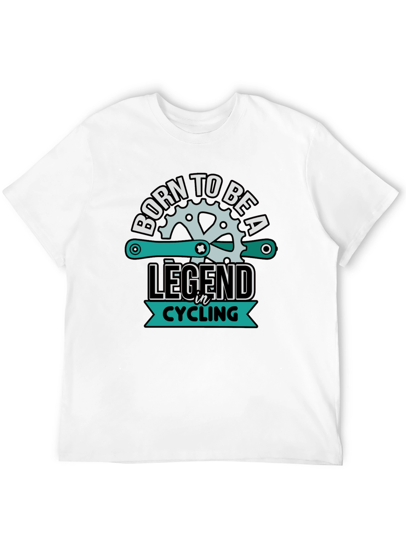 Born to be a Legend Cycling Graphic Tee