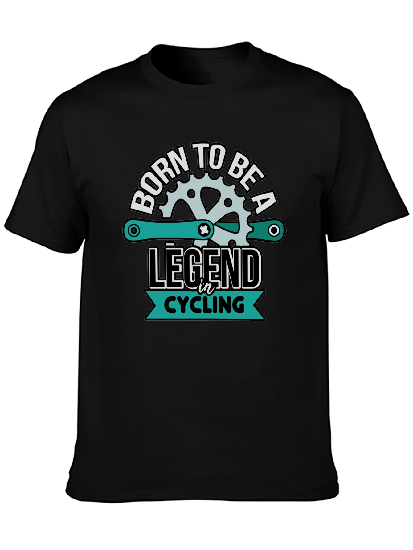 Born to be a Legend Cycling Graphic Tee