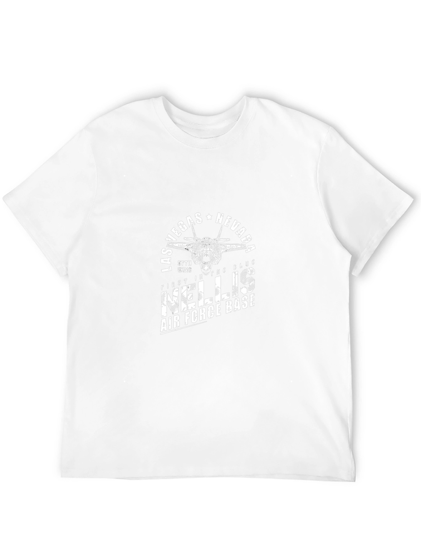 Las Vegas Nevada Fighter Jet Graphic Tee